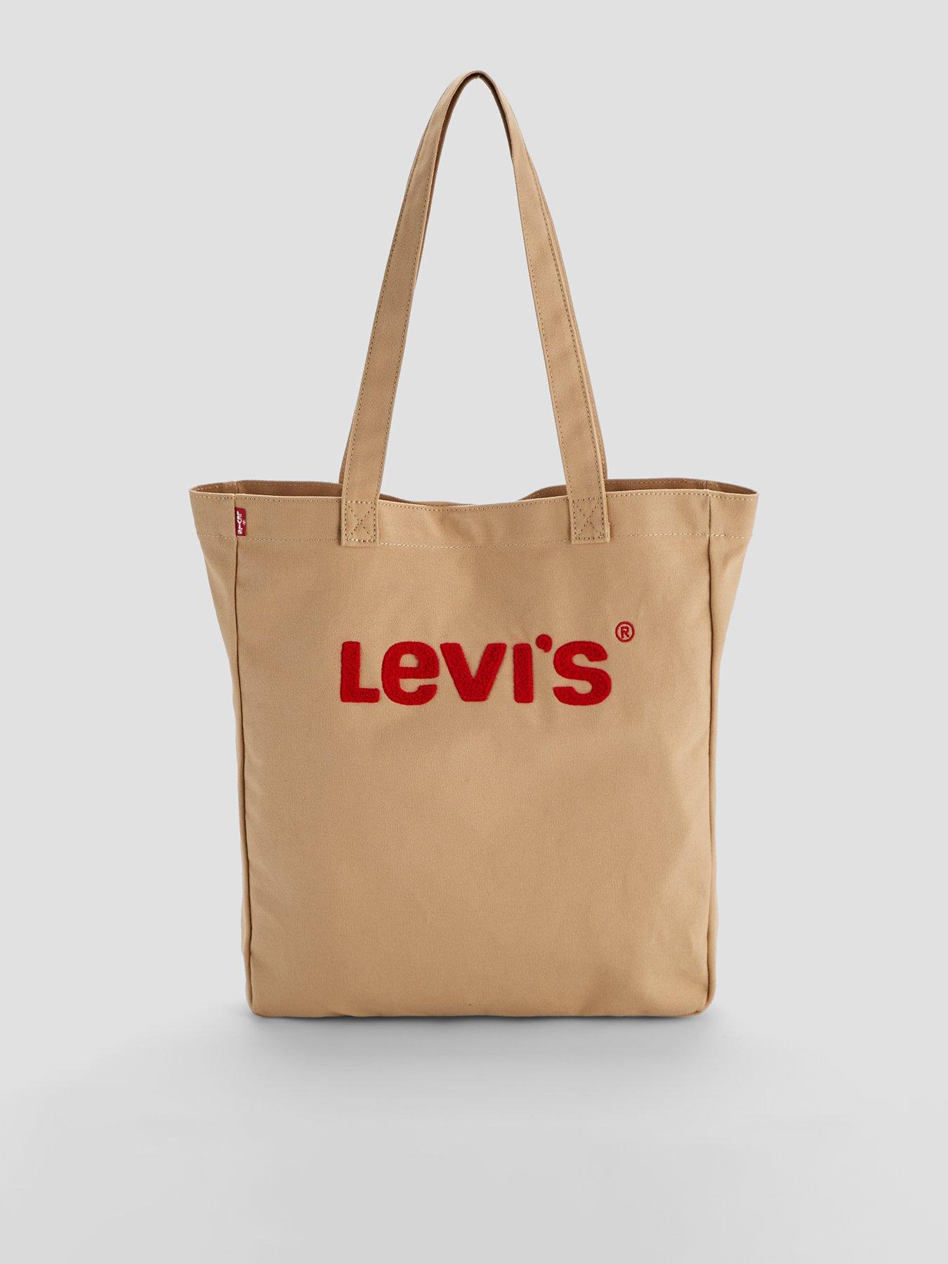  image of levis-everyday-graphic-tote-beige