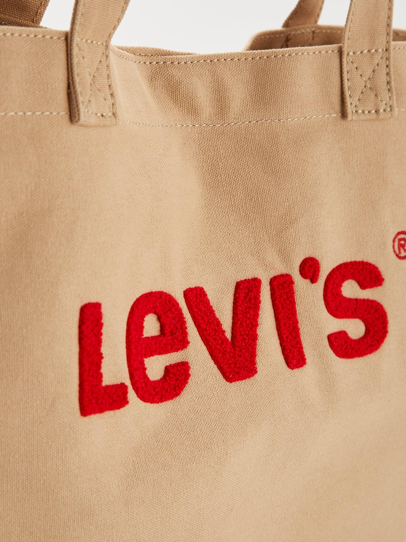  image of levis-everyday-graphic-tote-beige