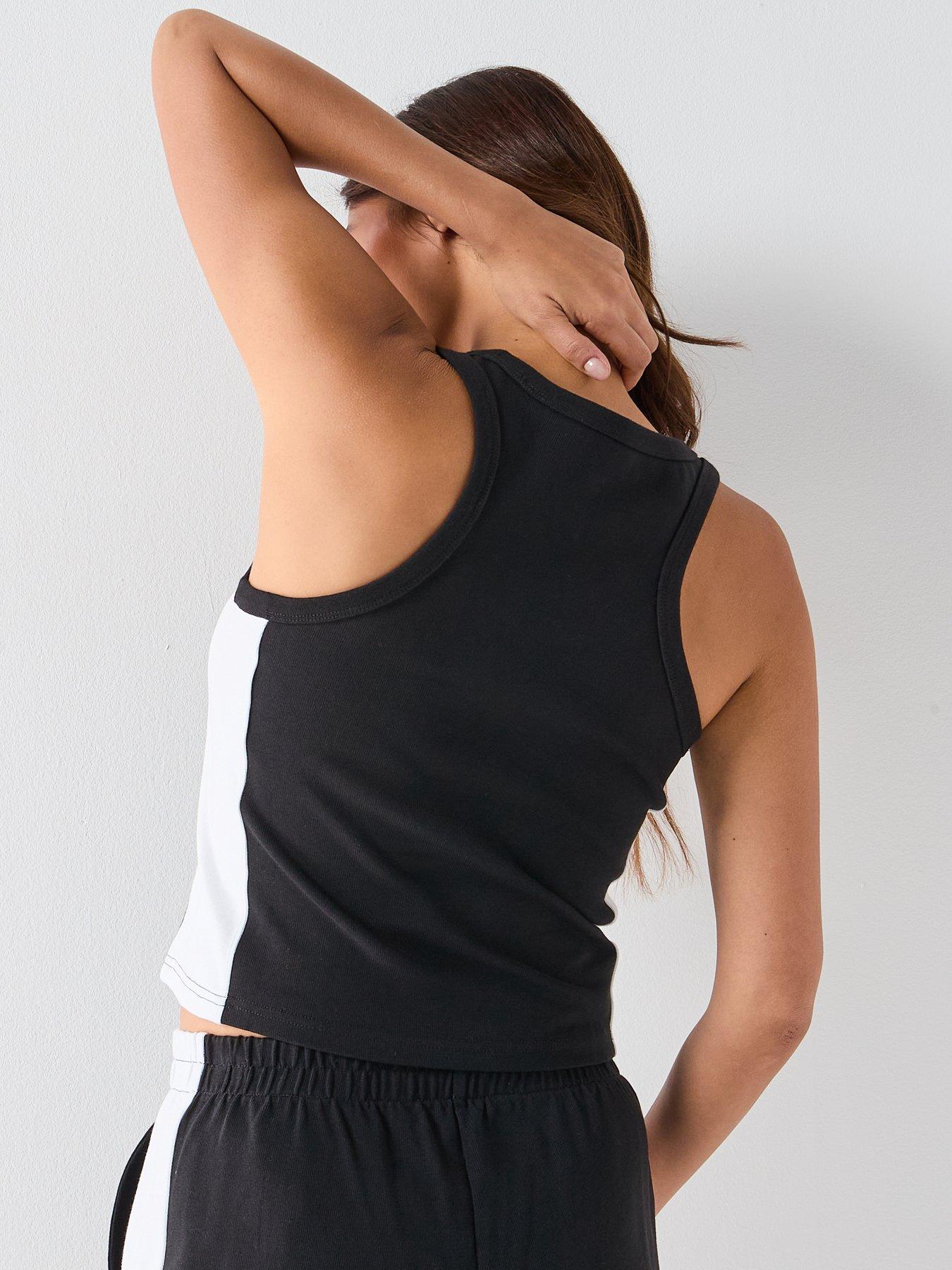  image of calvin-klein-tank-top-black