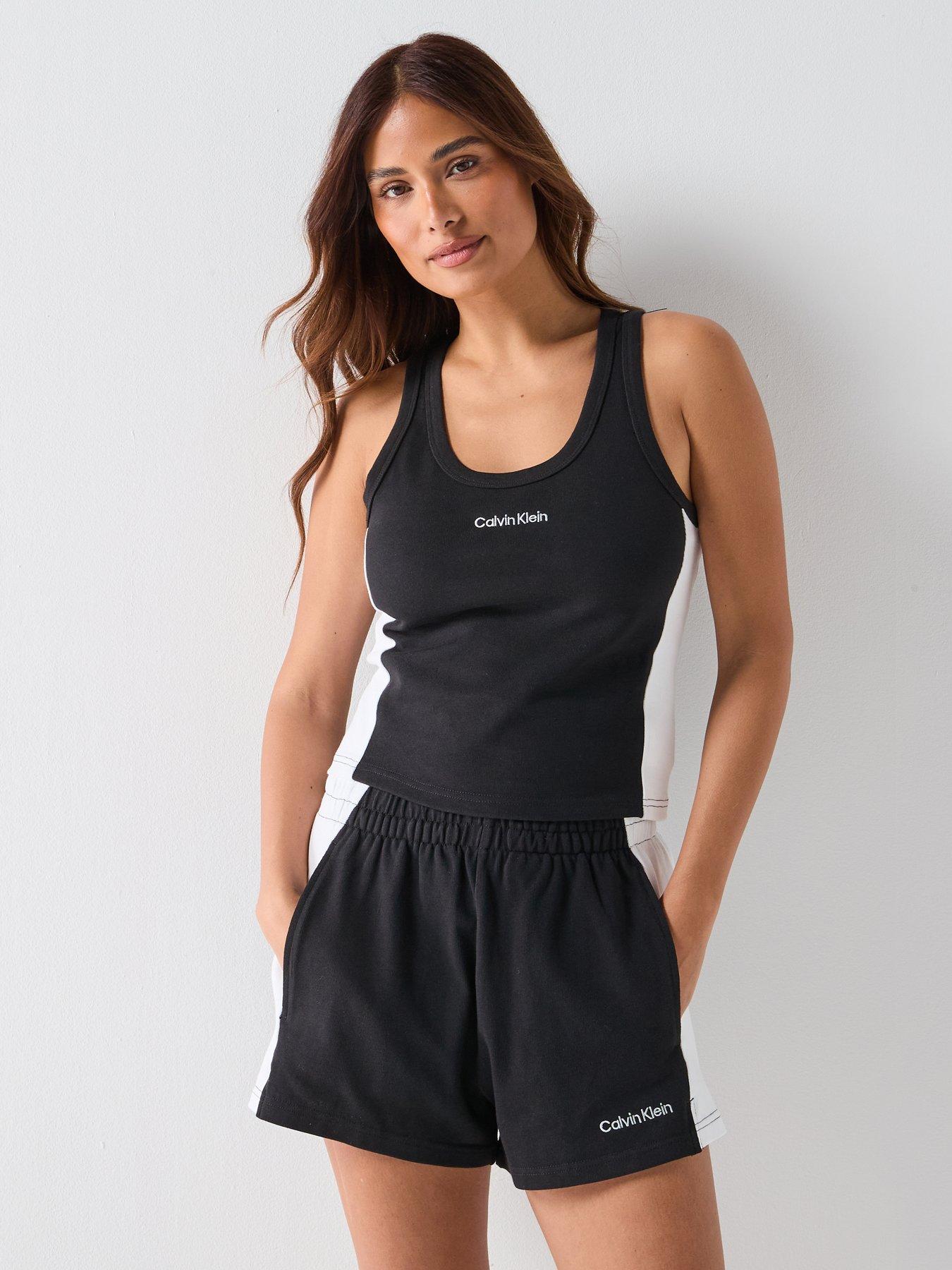  image of calvin-klein-tank-top-black