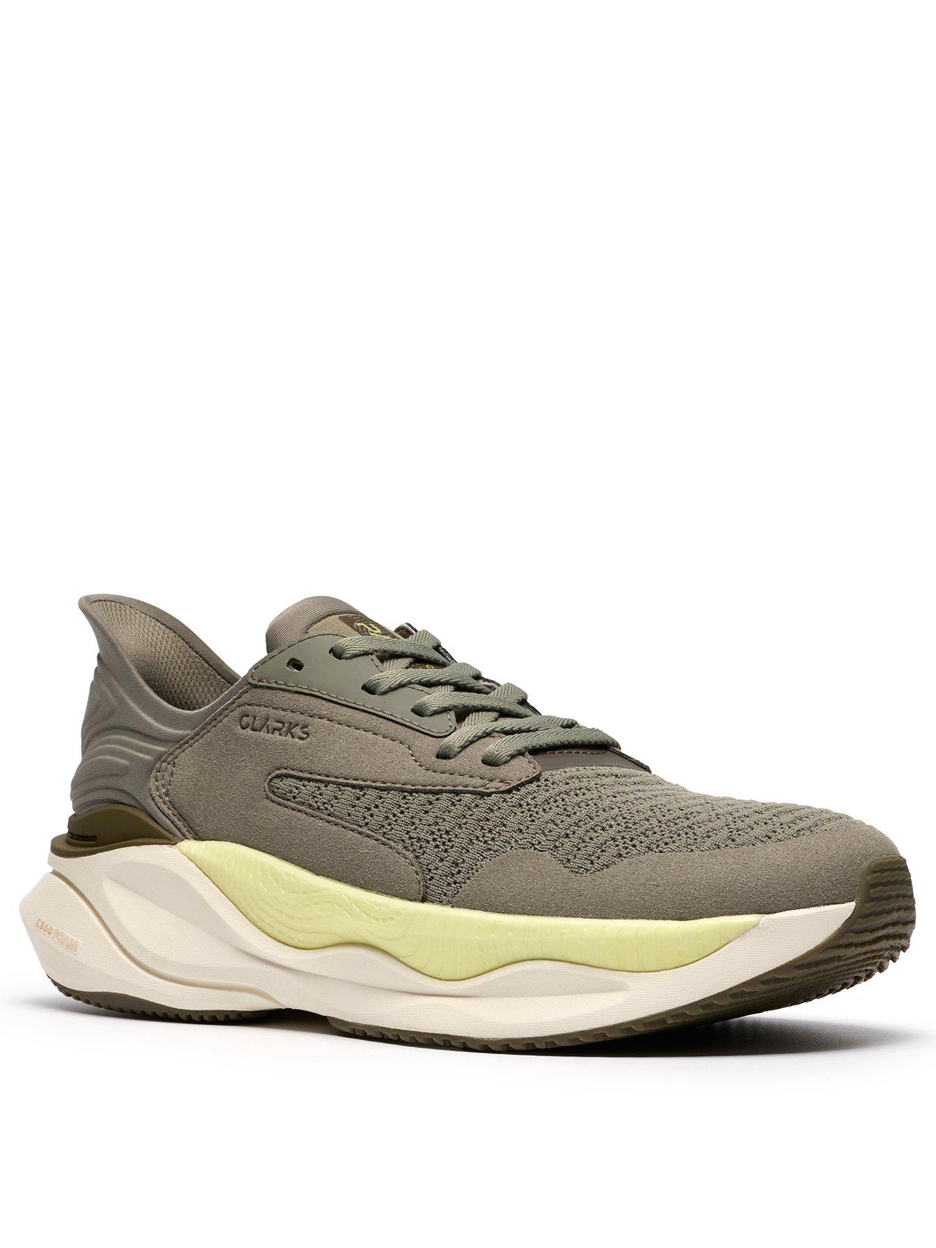 Image 2 of 6 of Clarks Pace Trainers - Sage