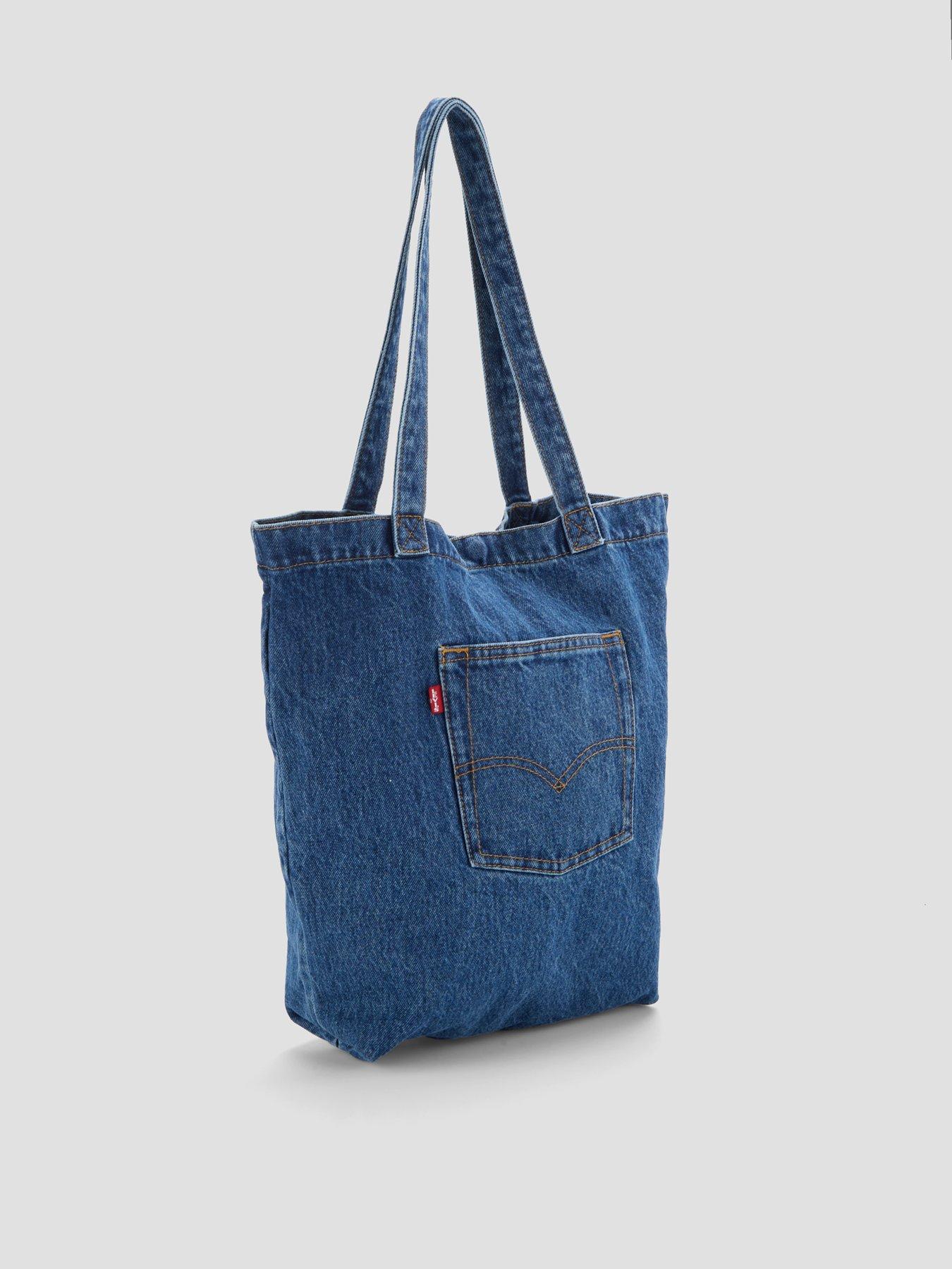 Image 2 of 5 of Levi's Back Pocket Tote Elevation - Blue