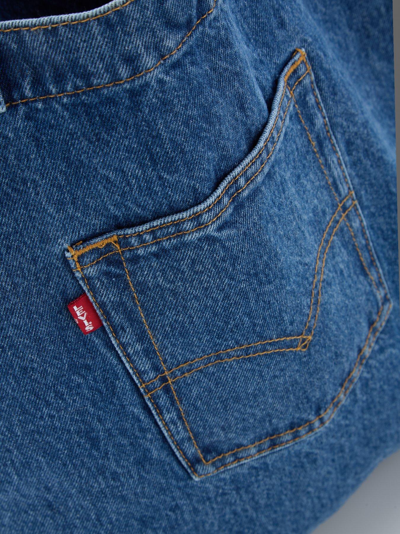 Image 5 of 5 of Levi's Back Pocket Tote Elevation - Blue