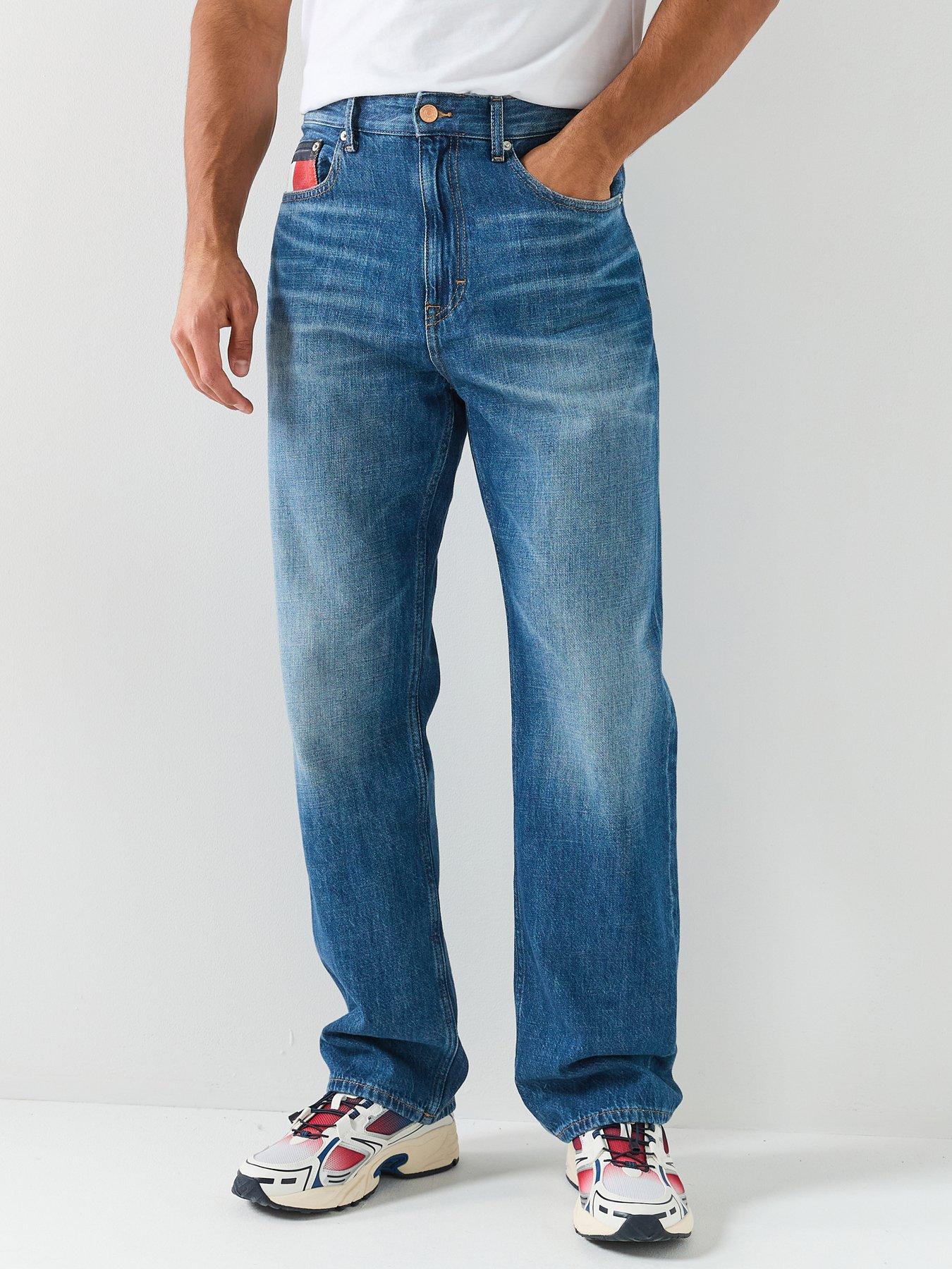 Image 1 of 6 of Tommy Jeans Otis Straight - Denim Dark