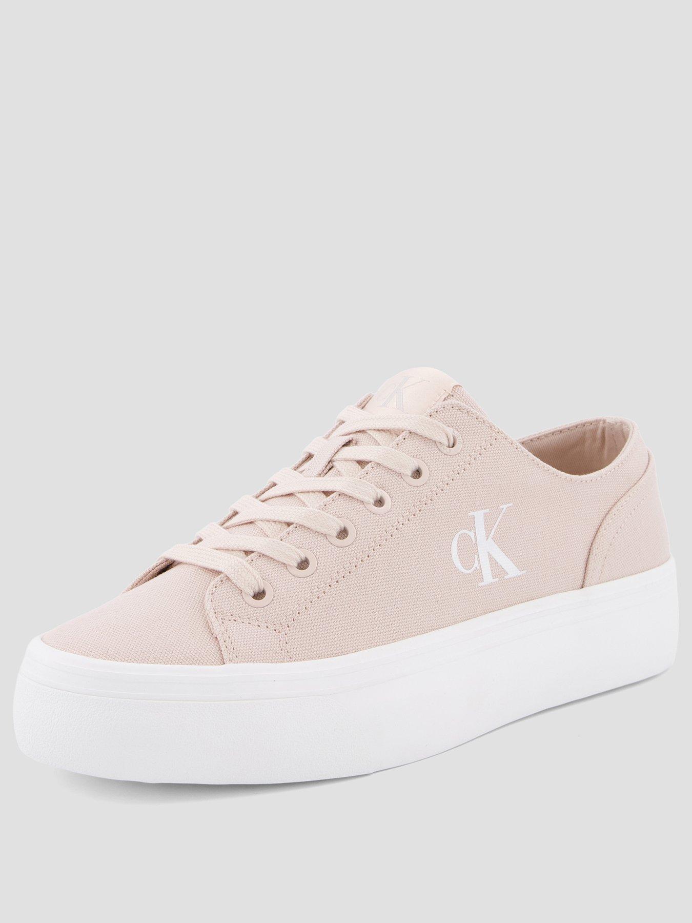 Image 2 of 7 of Calvin Klein Flatform Trainer - Pink