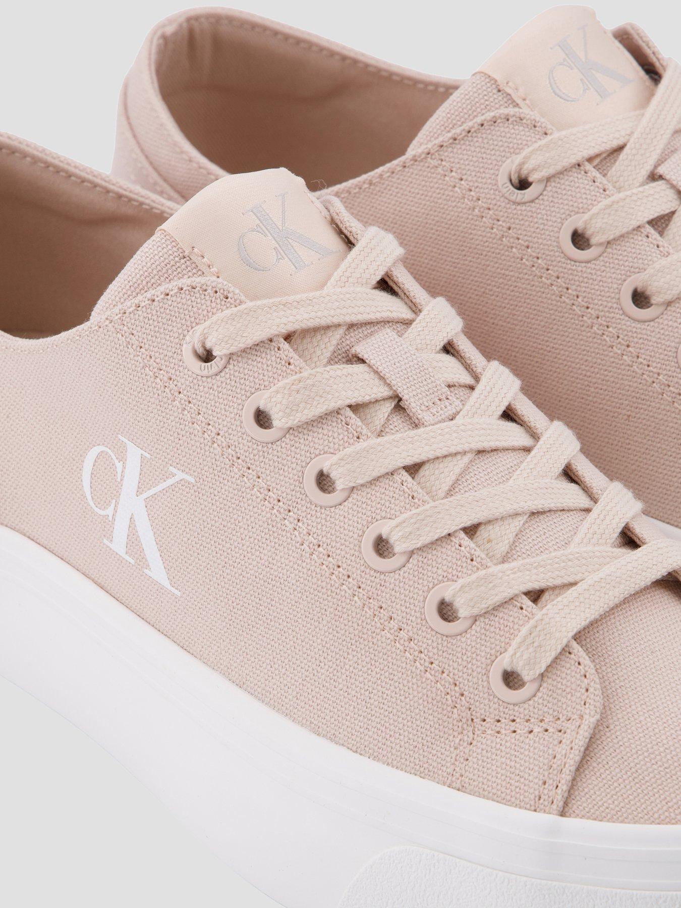 Image 5 of 7 of Calvin Klein Flatform Trainer - Pink