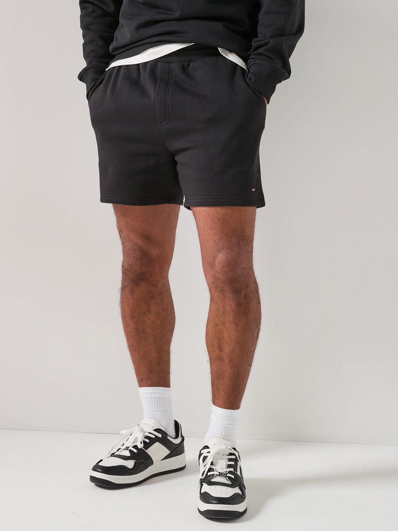 tommy-jeans-s-flag-beach-sweatshorts-black