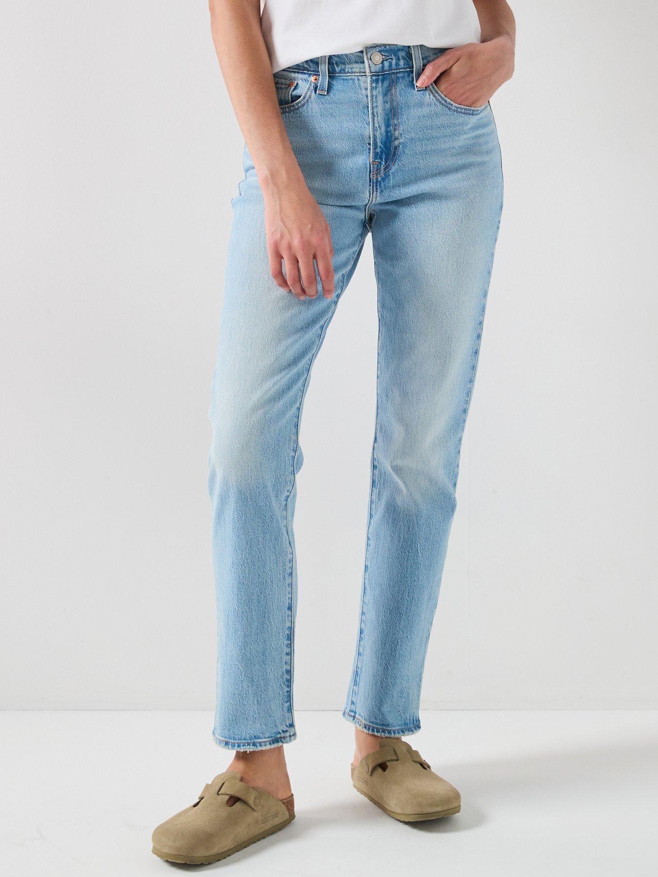 Levi's Wedgie Slim Jeans - Blue