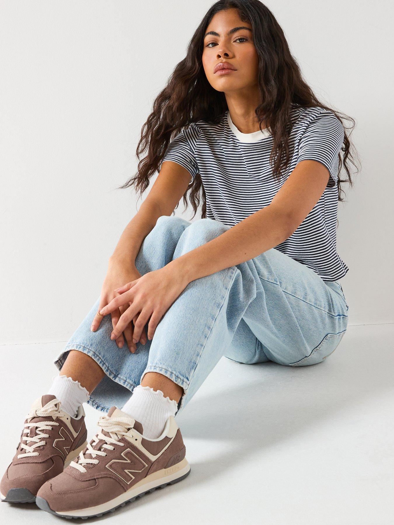  image of levis-middy-loose-boot-jeans-blue