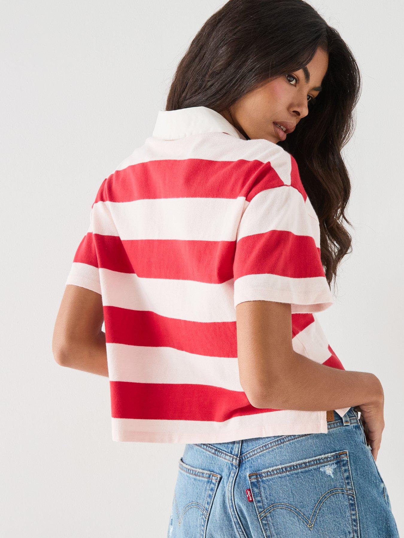 Image 2 of 6 of Levi's Aries Rubgy Polo - Red