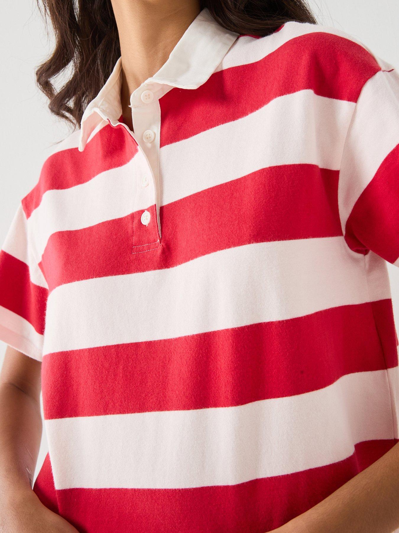 Image 4 of 6 of Levi's Aries Rubgy Polo - Red