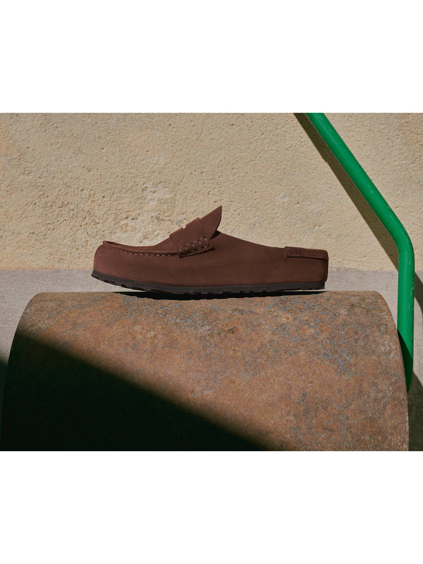 Image 4 of 5 of Birkenstock Mens Naples Wrapped Suede Leather - Carafe