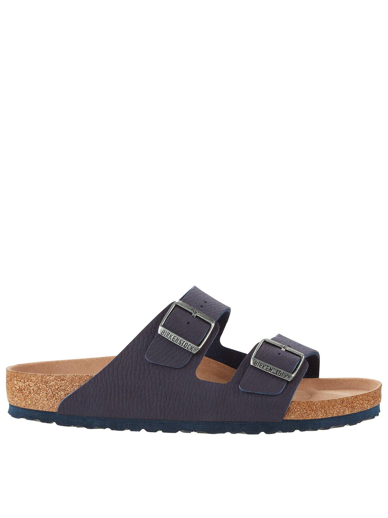 Birkenstock Men's Arizona Suede Sandals - Blue
