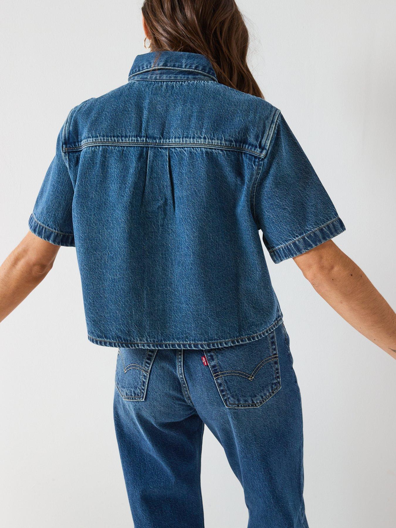  image of levis-logan-ss-denim-shirt
