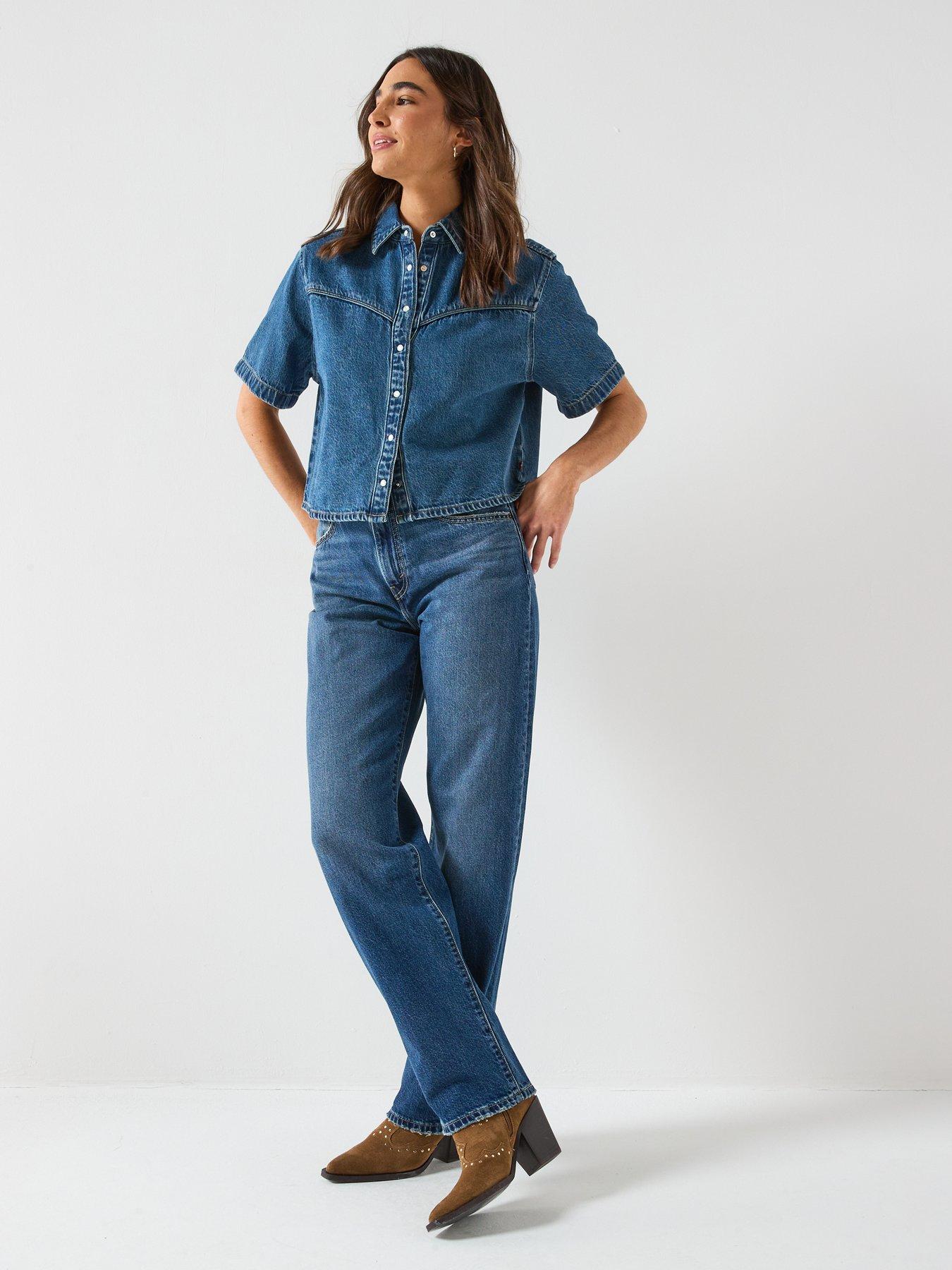  image of levis-logan-ss-denim-shirt