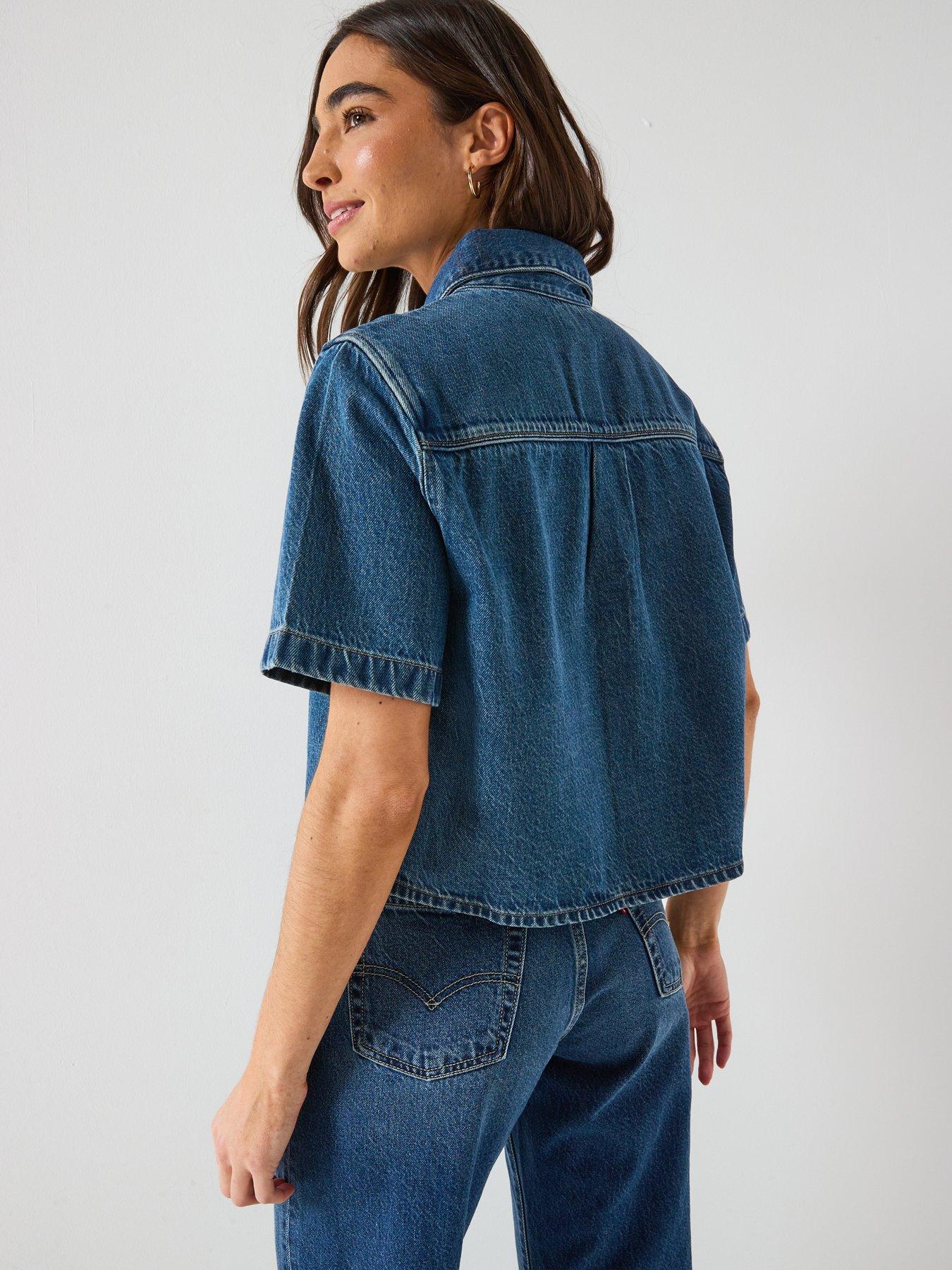  image of levis-logan-ss-denim-shirt