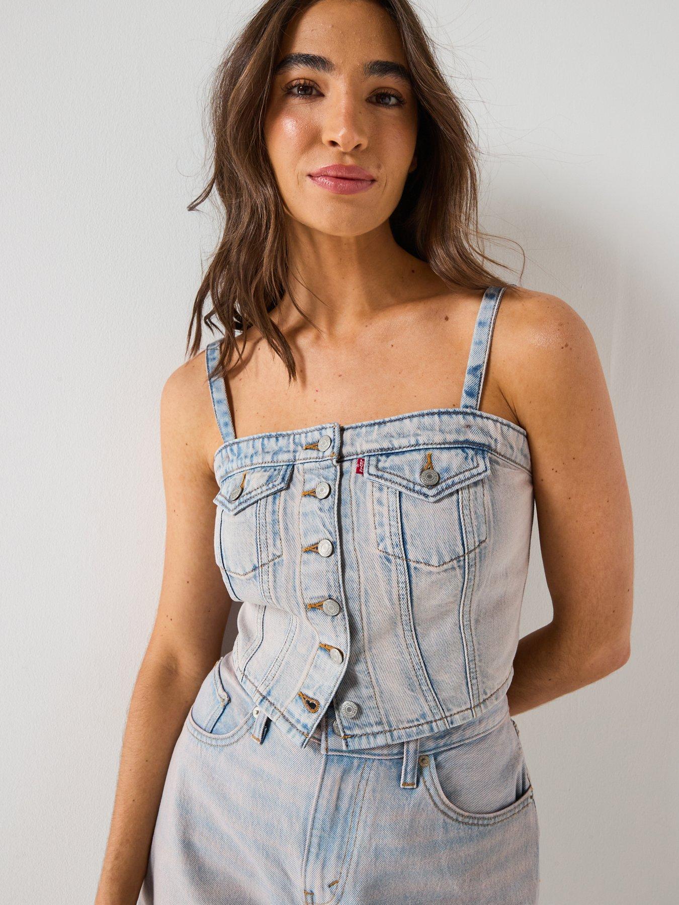  image of levis-denim-tube-pink