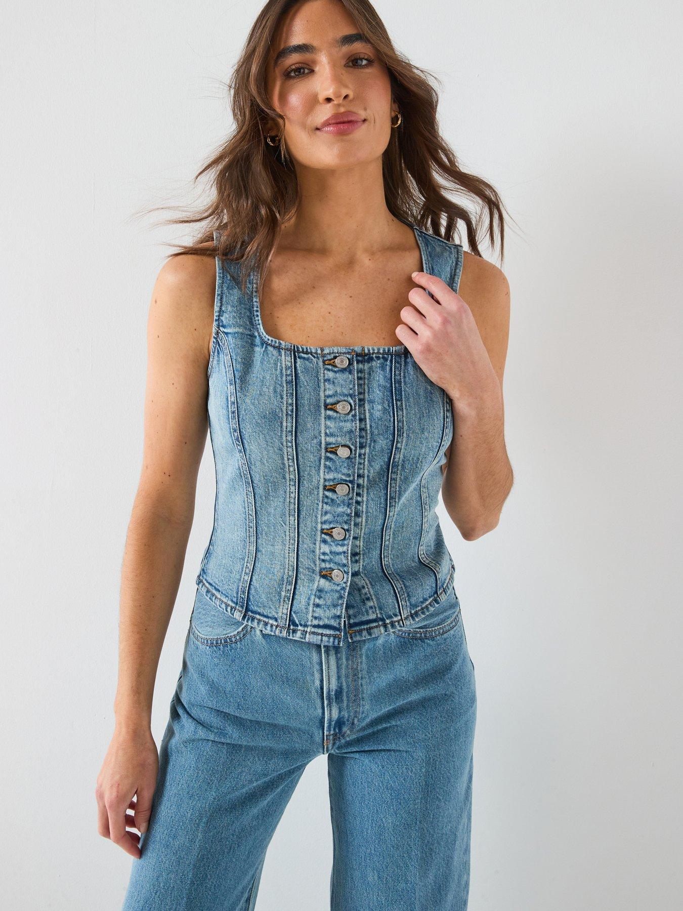 Levi's Sculpted Top - Blue