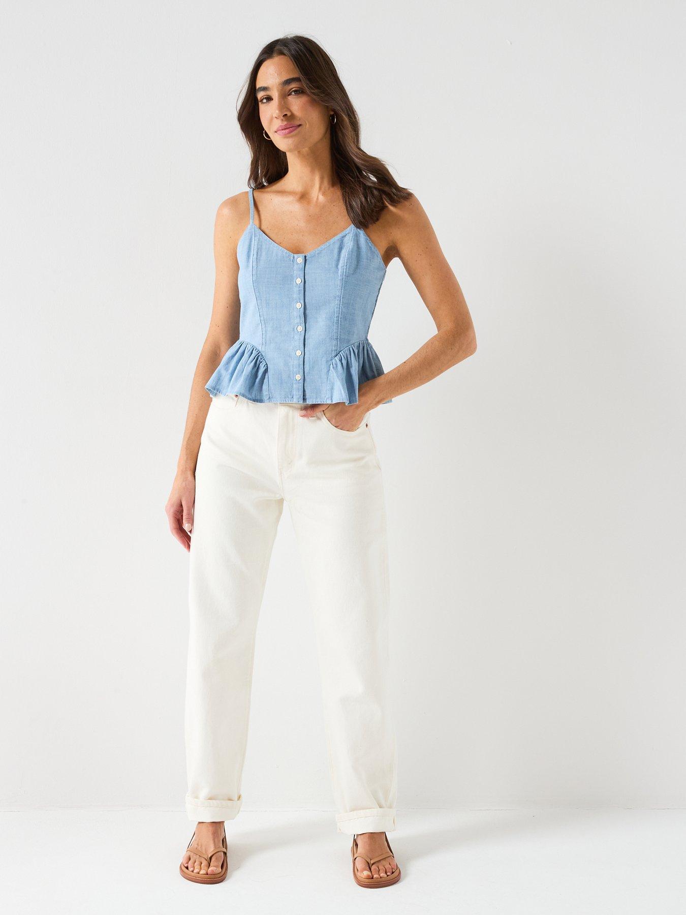 Image 3 of 6 of Levi's Monaco Sleeveless Top- Black