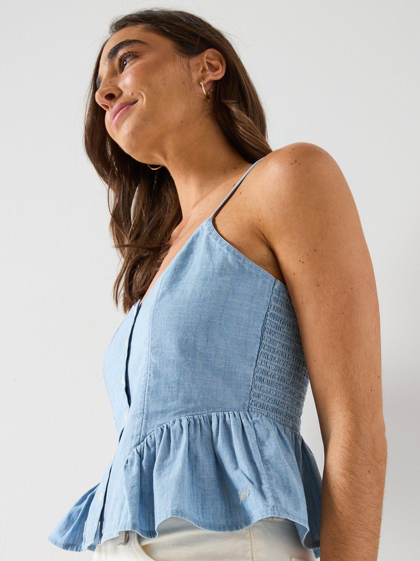 Image 4 of 6 of Levi's Monaco Sleeveless Top- Black