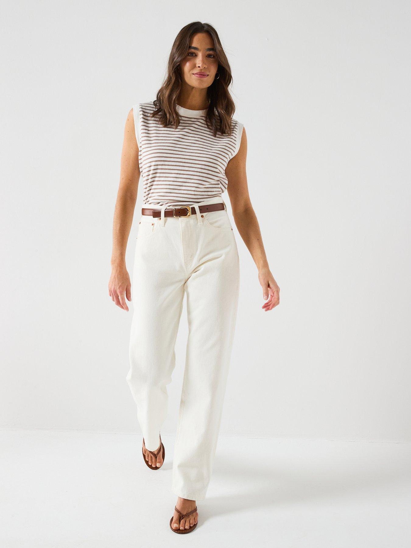 Image 6 of 6 of Levi's Boxy Tank - Beige