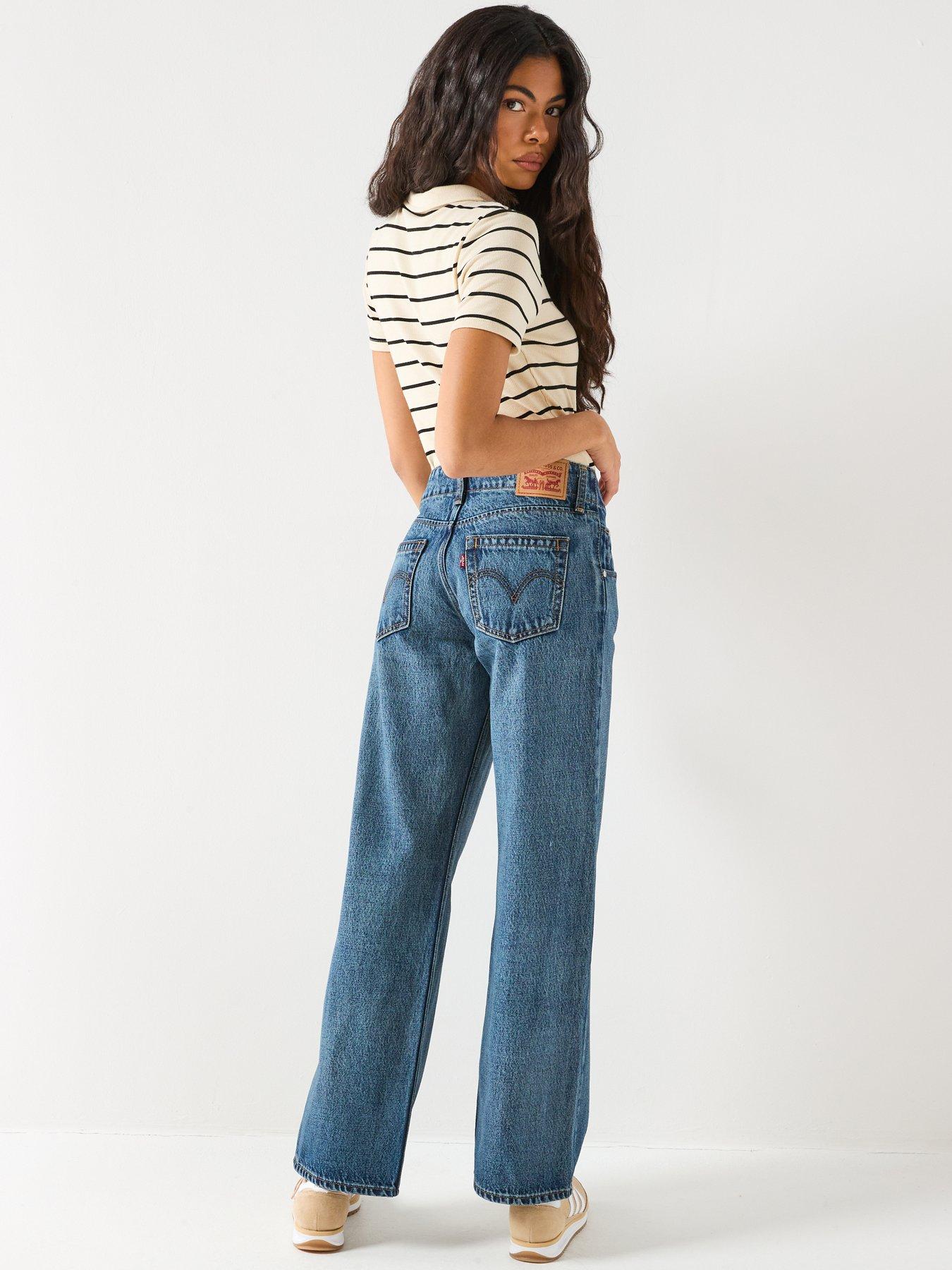 Image 2 of 6 of Levi's Superlow Loose Yoke - Blue