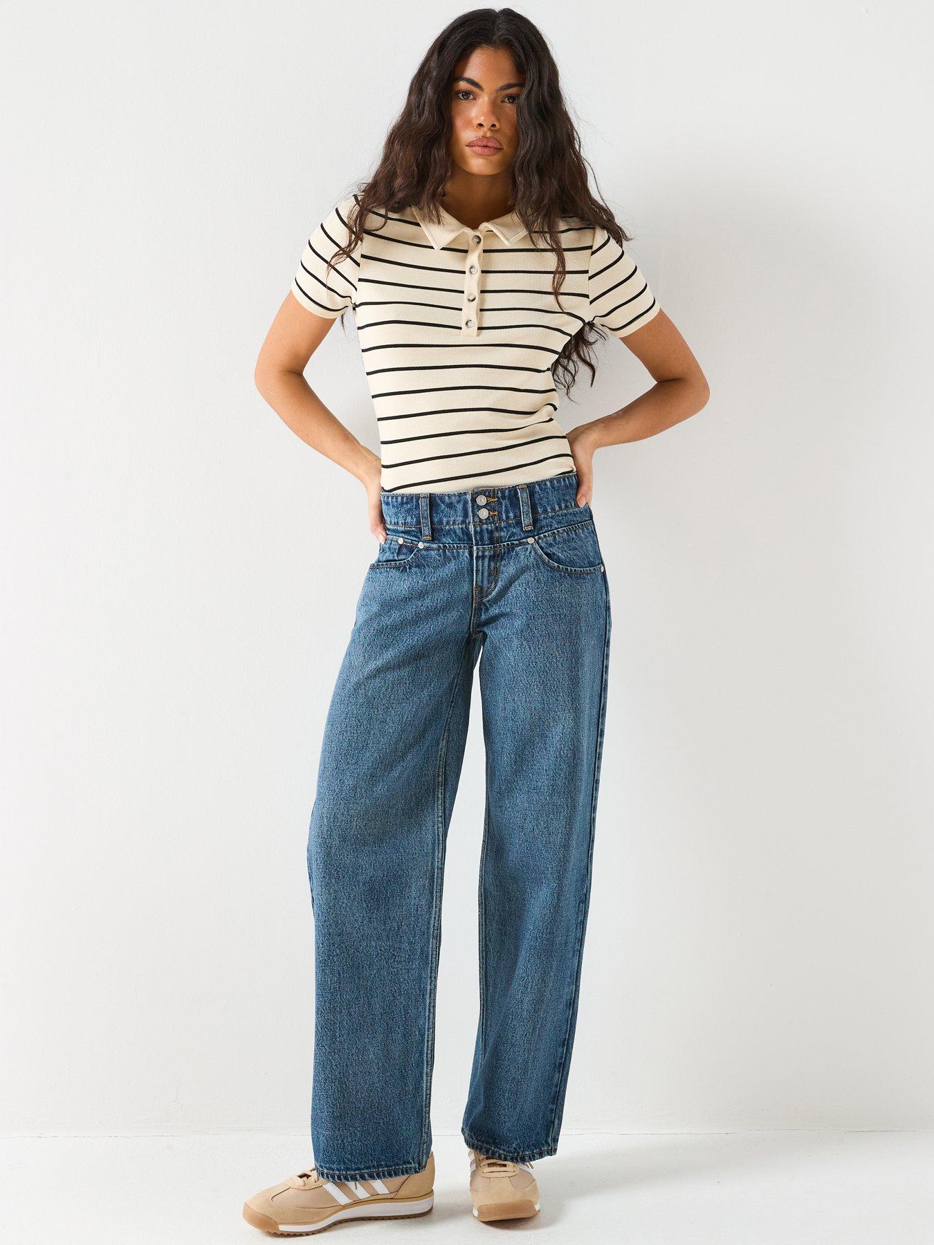 Image 3 of 6 of Levi's Superlow Loose Yoke - Blue