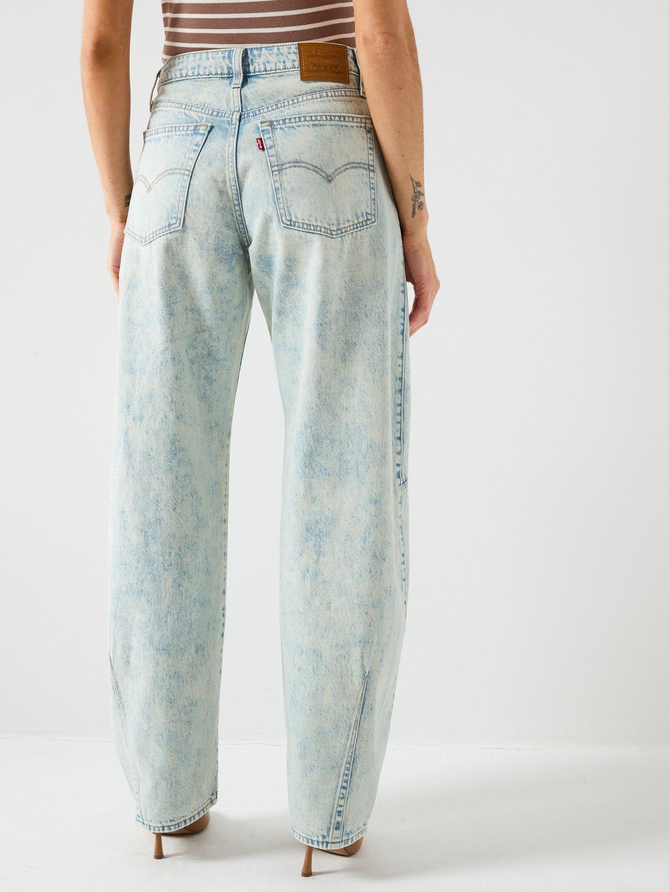 Image 2 of 6 of Levi's Baggy Dad Barrel - Blue