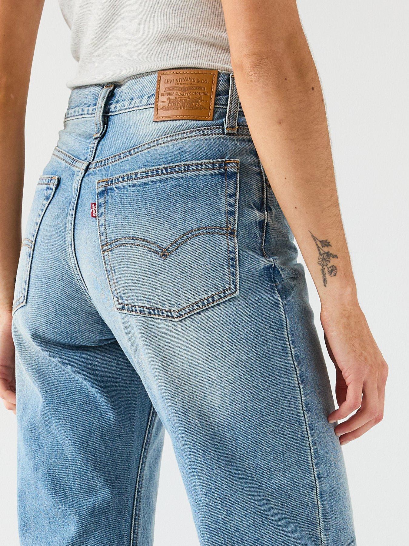 Image 4 of 6 of Levi's Loose Boot Jeans - Blue