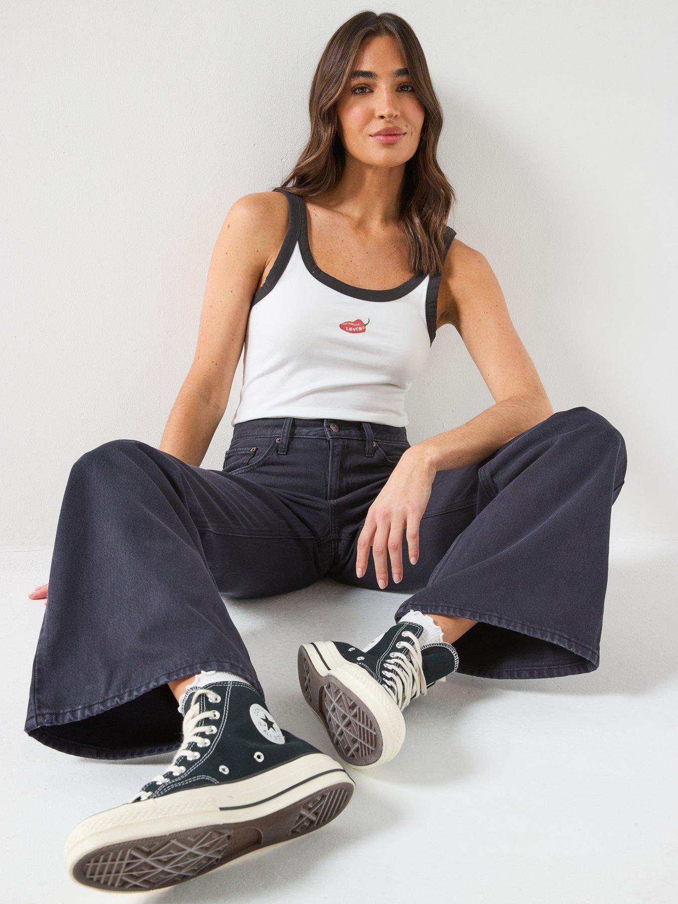 Image 4 of 6 of Levi's Loose Boot Jeans - Black