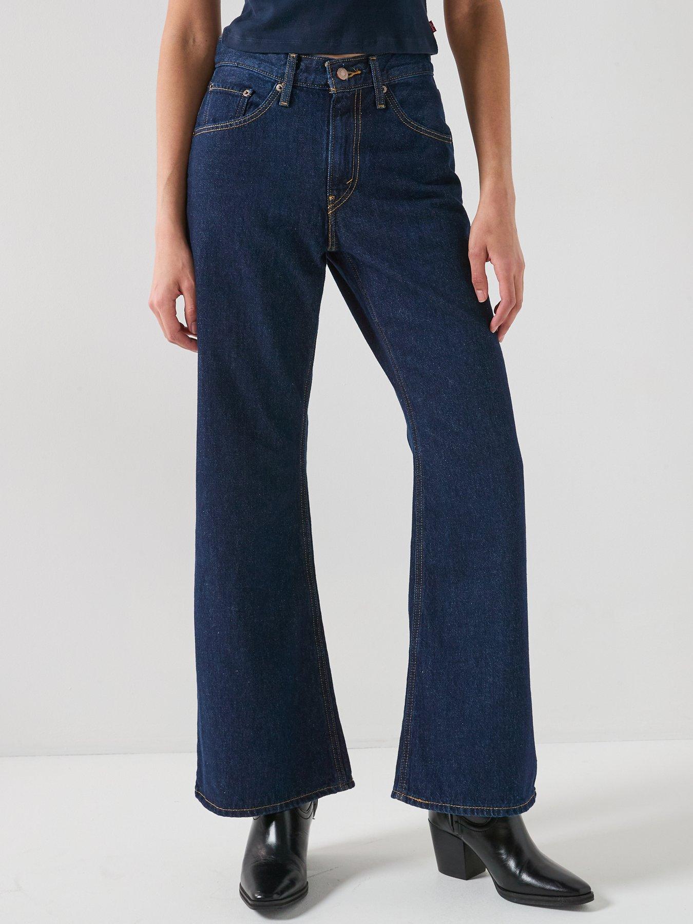 Image 1 of 6 of Levi's Loose Boot Cut Jeans - Black