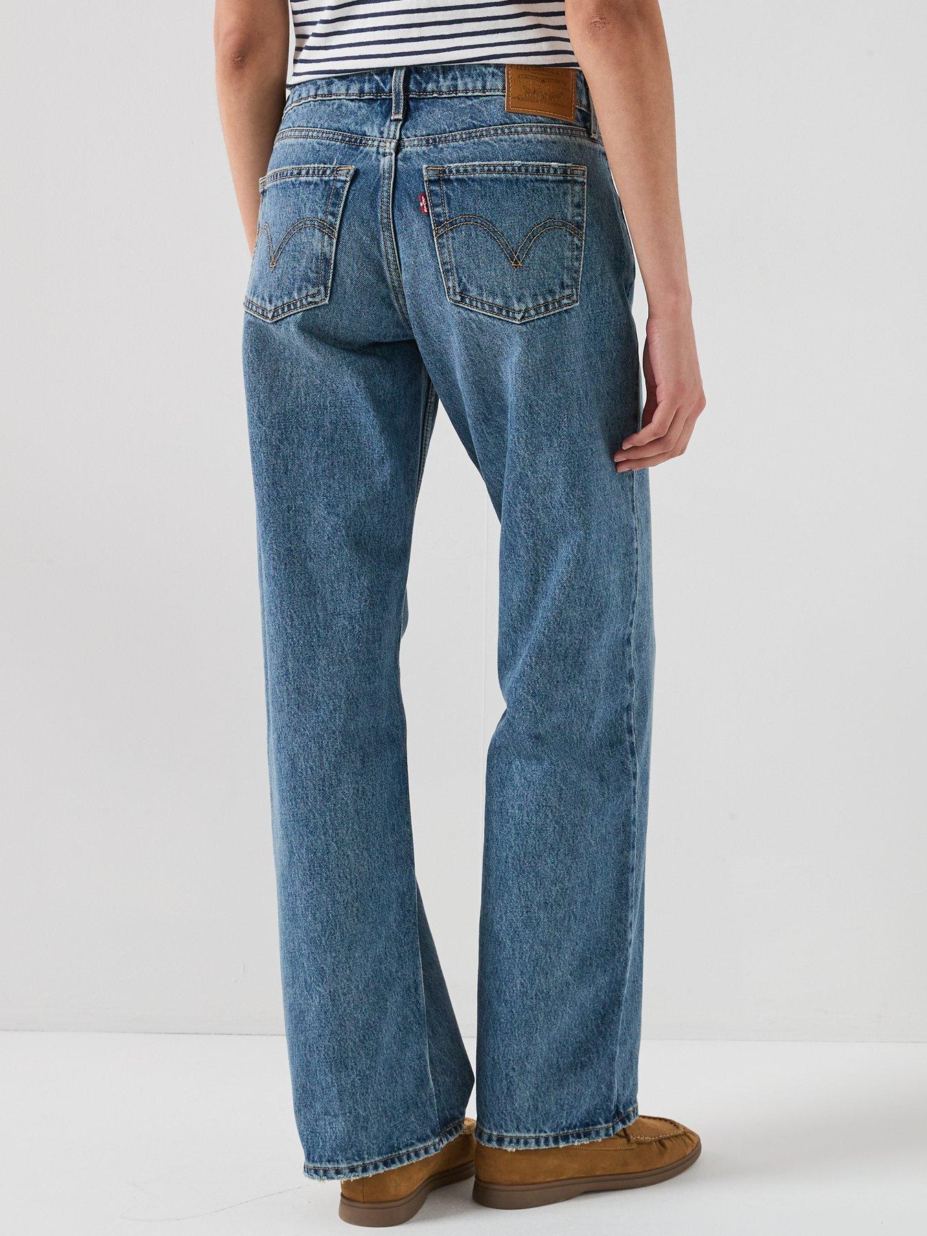  image of levis-low-loose-straight-leg-jeans-blue