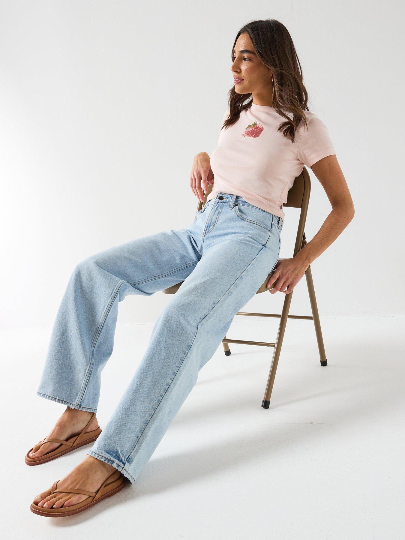  image of levis-low-loose-jeans-blue