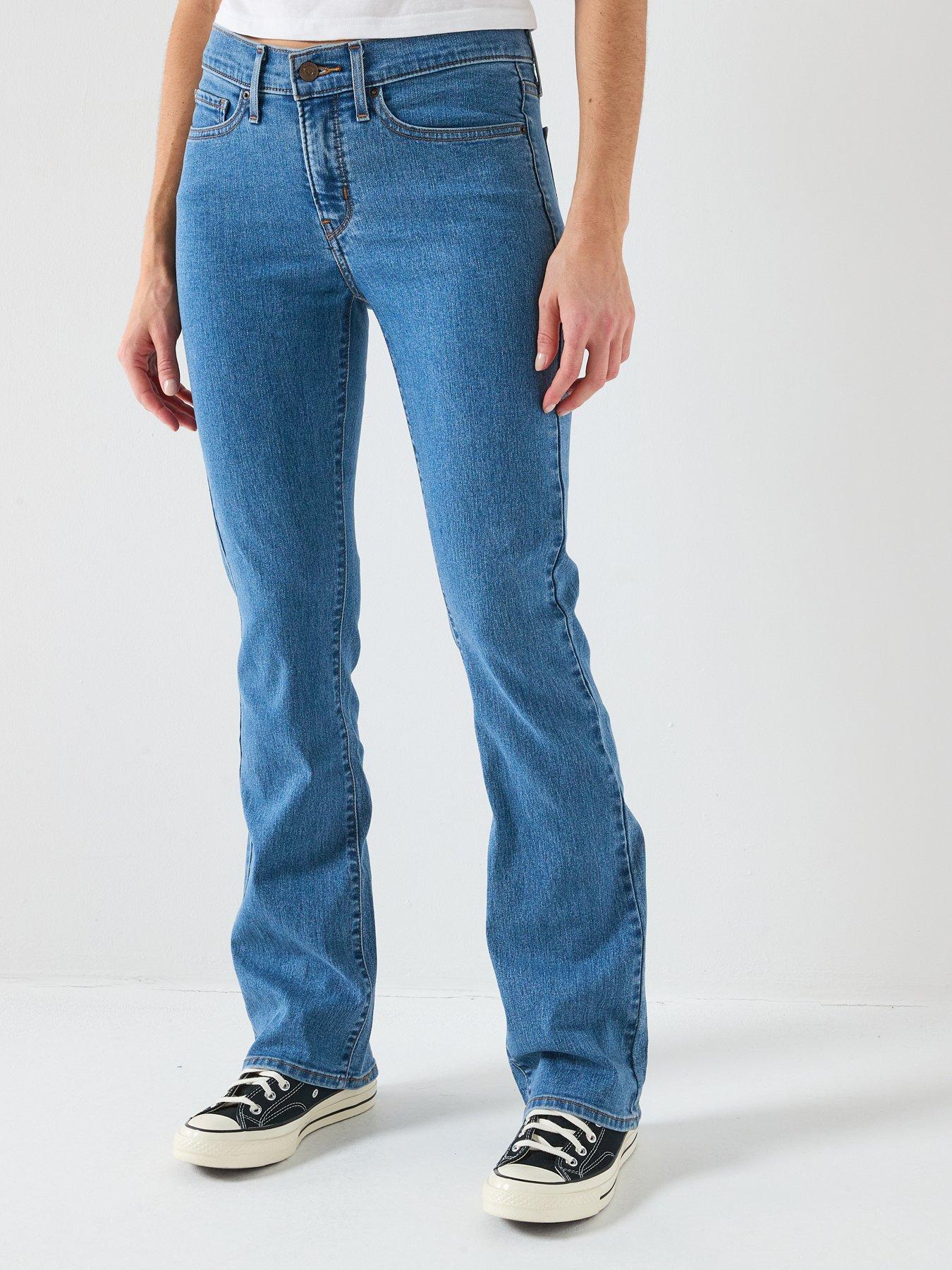 Levi's 315 Shaping Bootcut Jeans with Medium Stretch Denim – Blue
