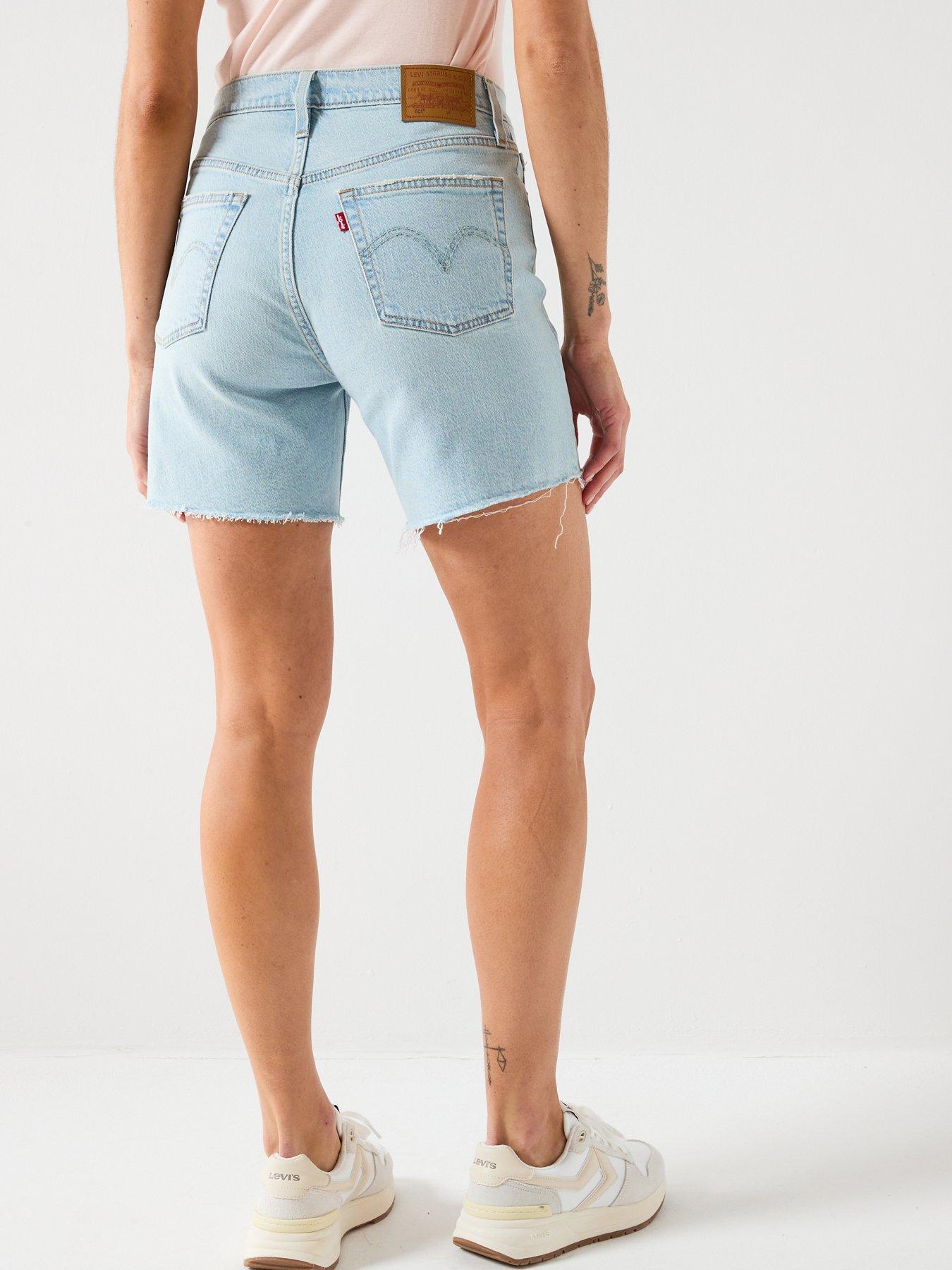  image of levis-501-mid-thigh-short-lw
