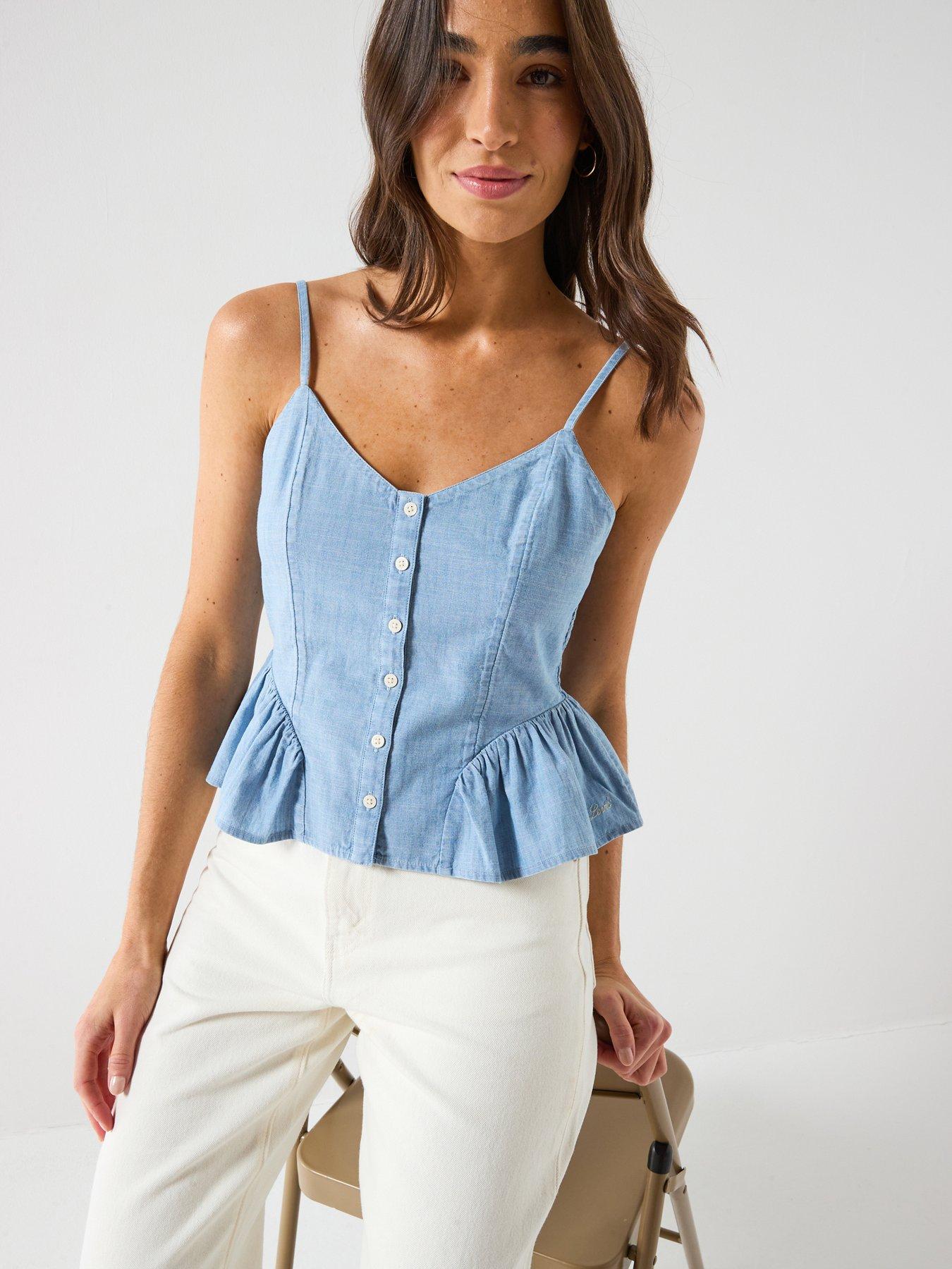 Levi's Monet Sleeveless Blouse - Blue