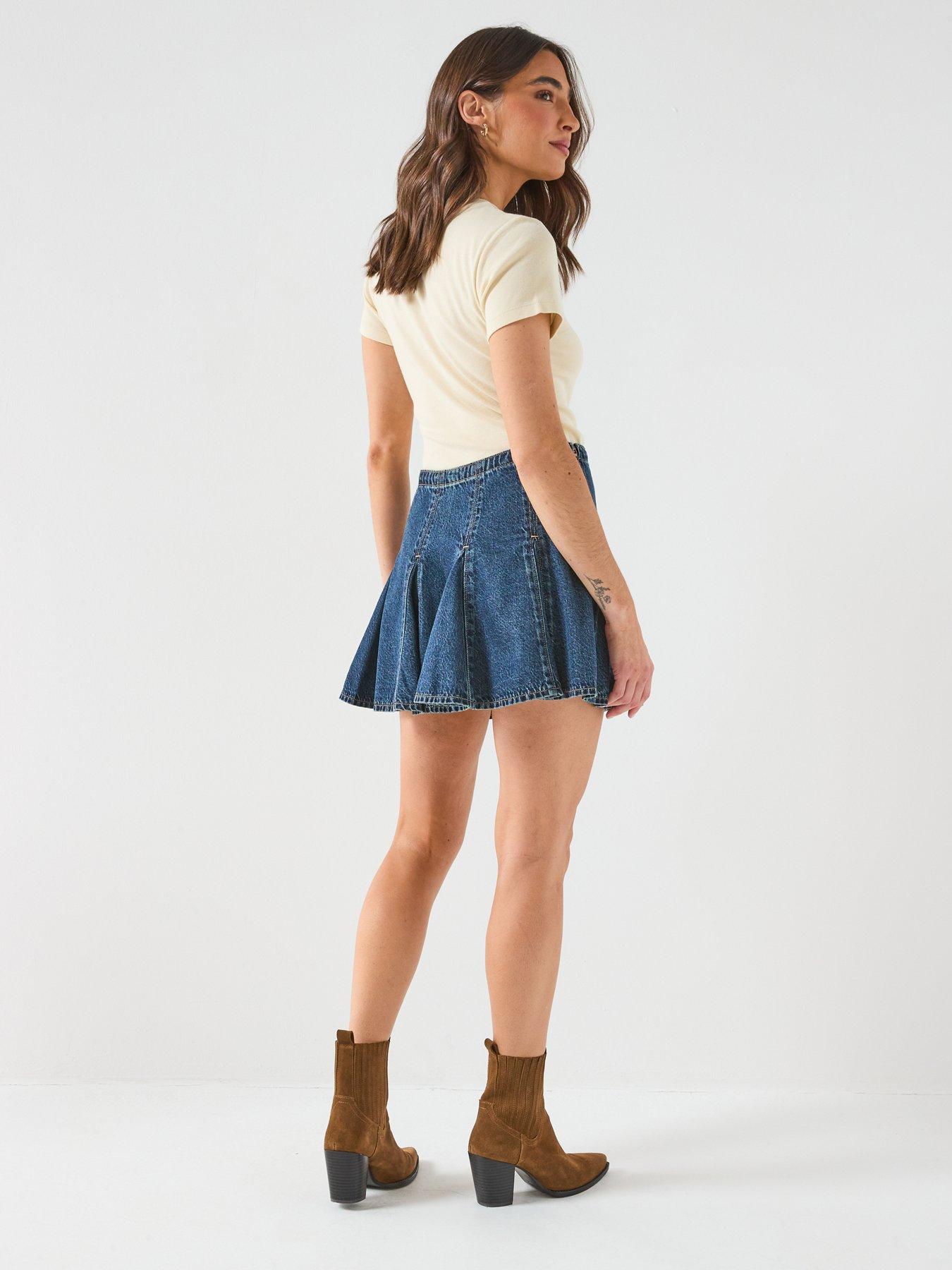Image 5 of 6 of Levi's Godet Mini Skirt