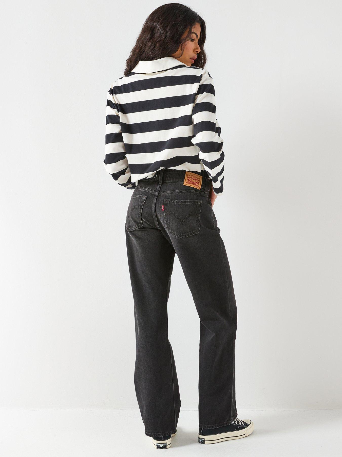 stillFront image of levis-superlow-loose-jeans-black