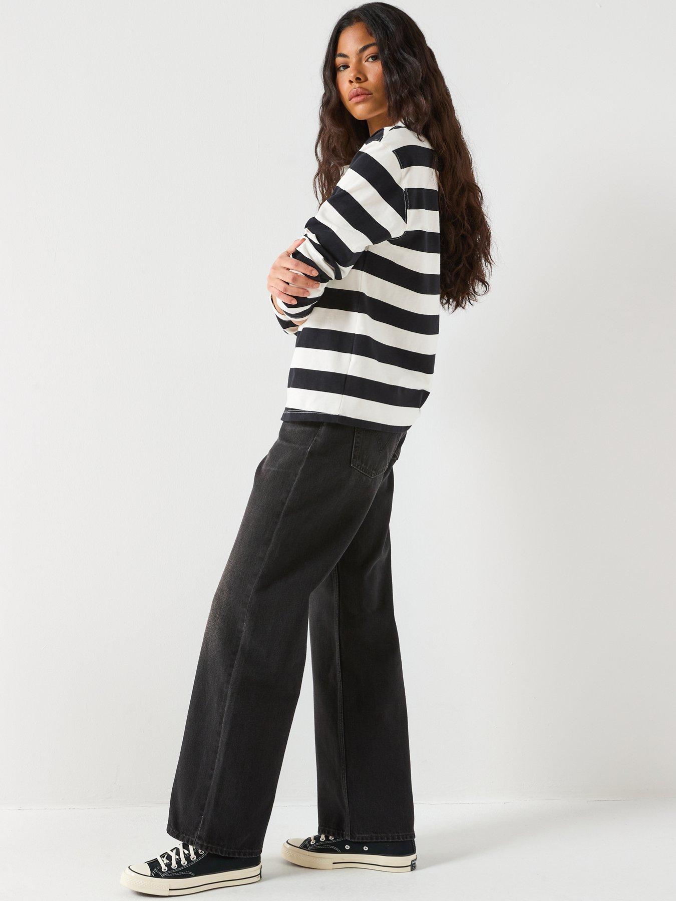  image of levis-superlow-loose-jeans-black