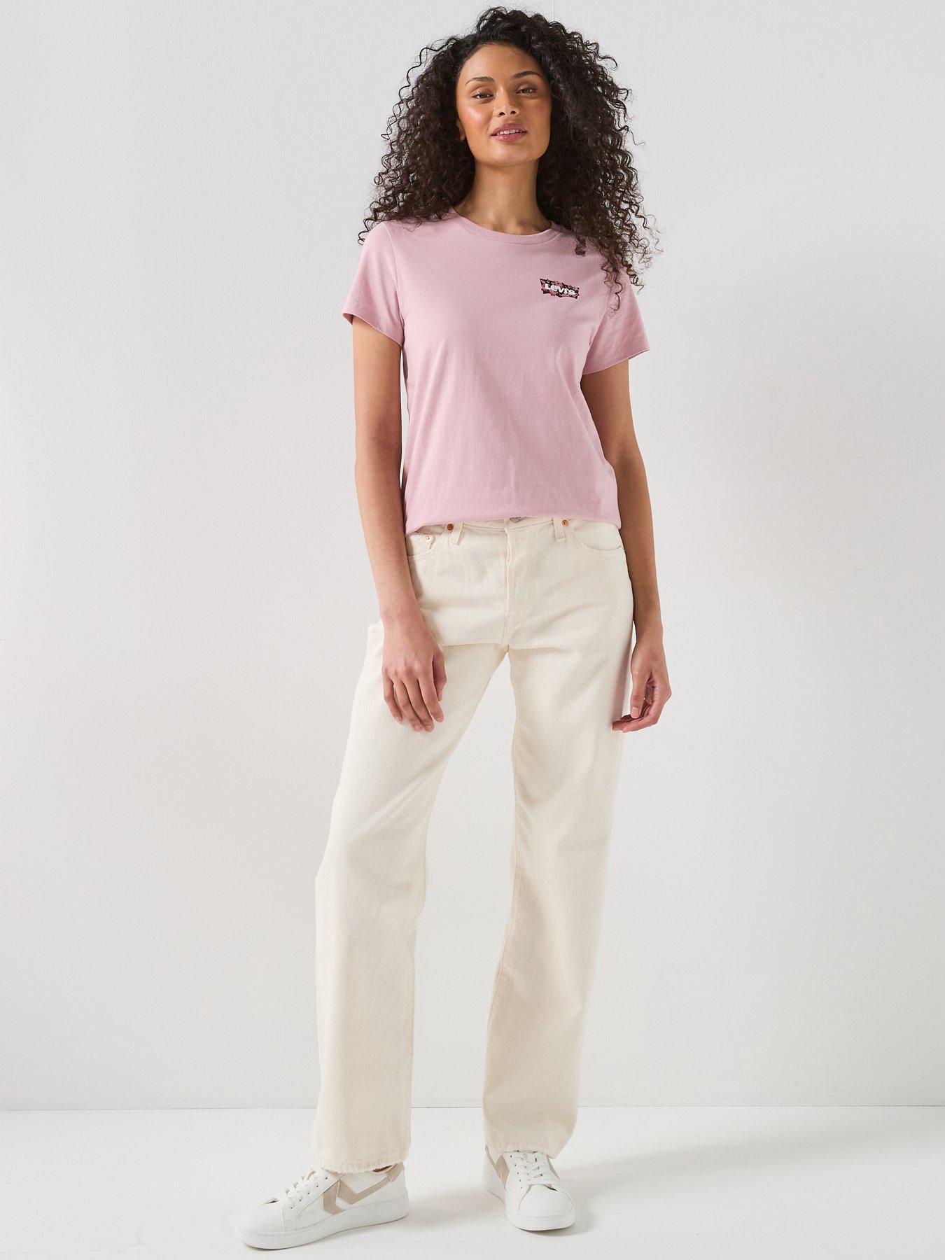Image 3 of 6 of Levi's The Perfect Tee Pinks - Pink
