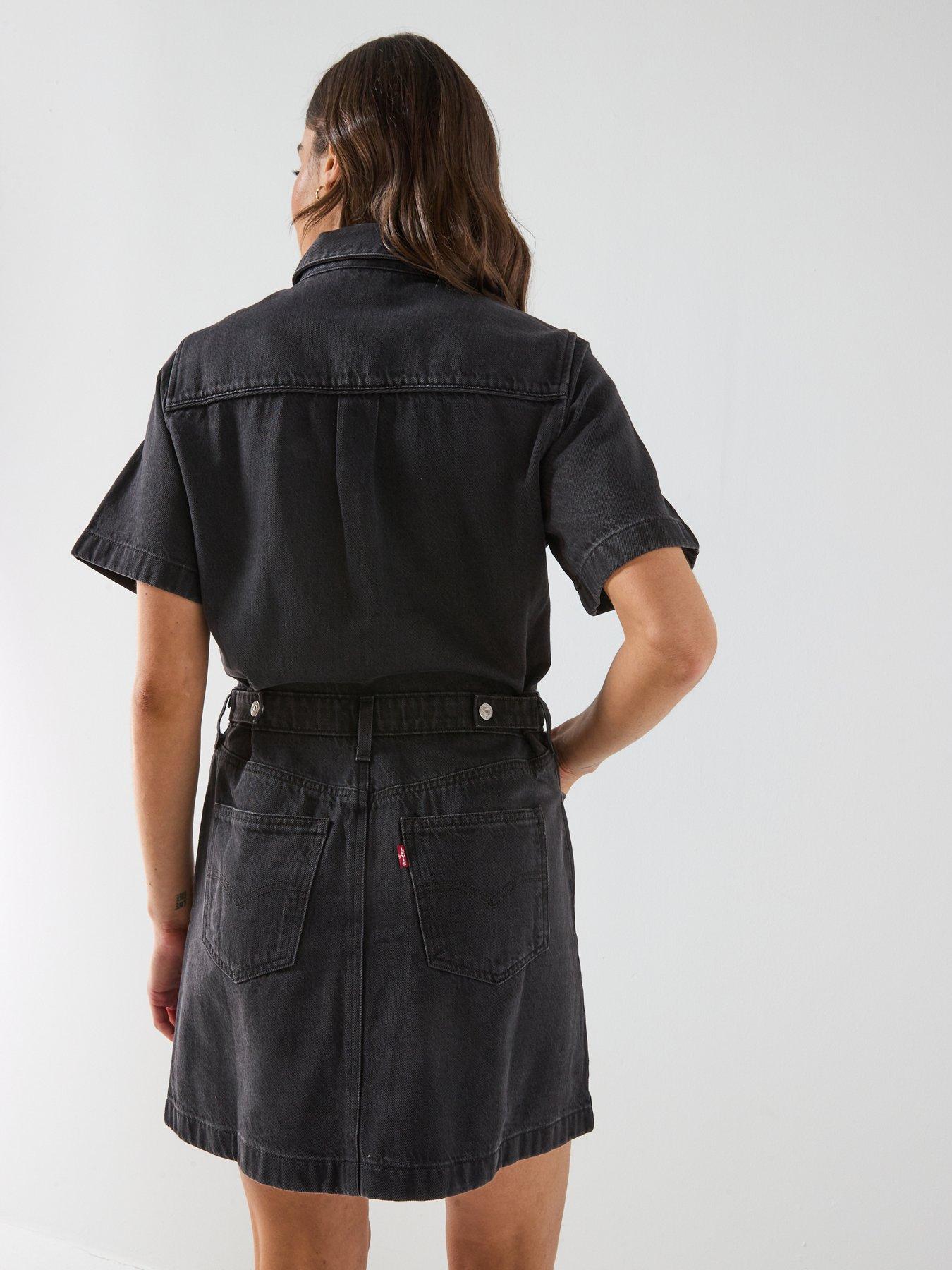  image of levis-ss-logan-western-dress