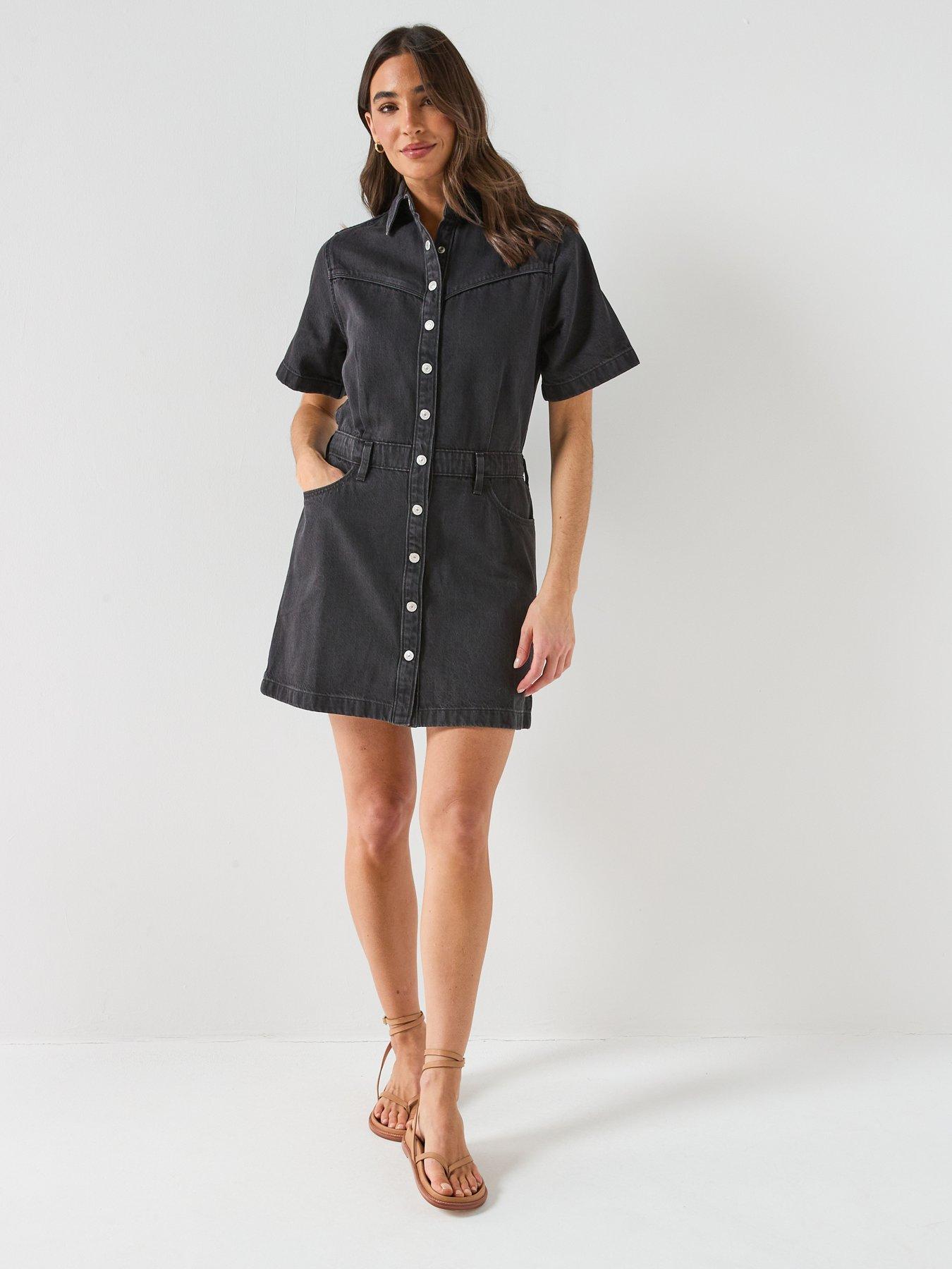  image of levis-ss-logan-western-dress