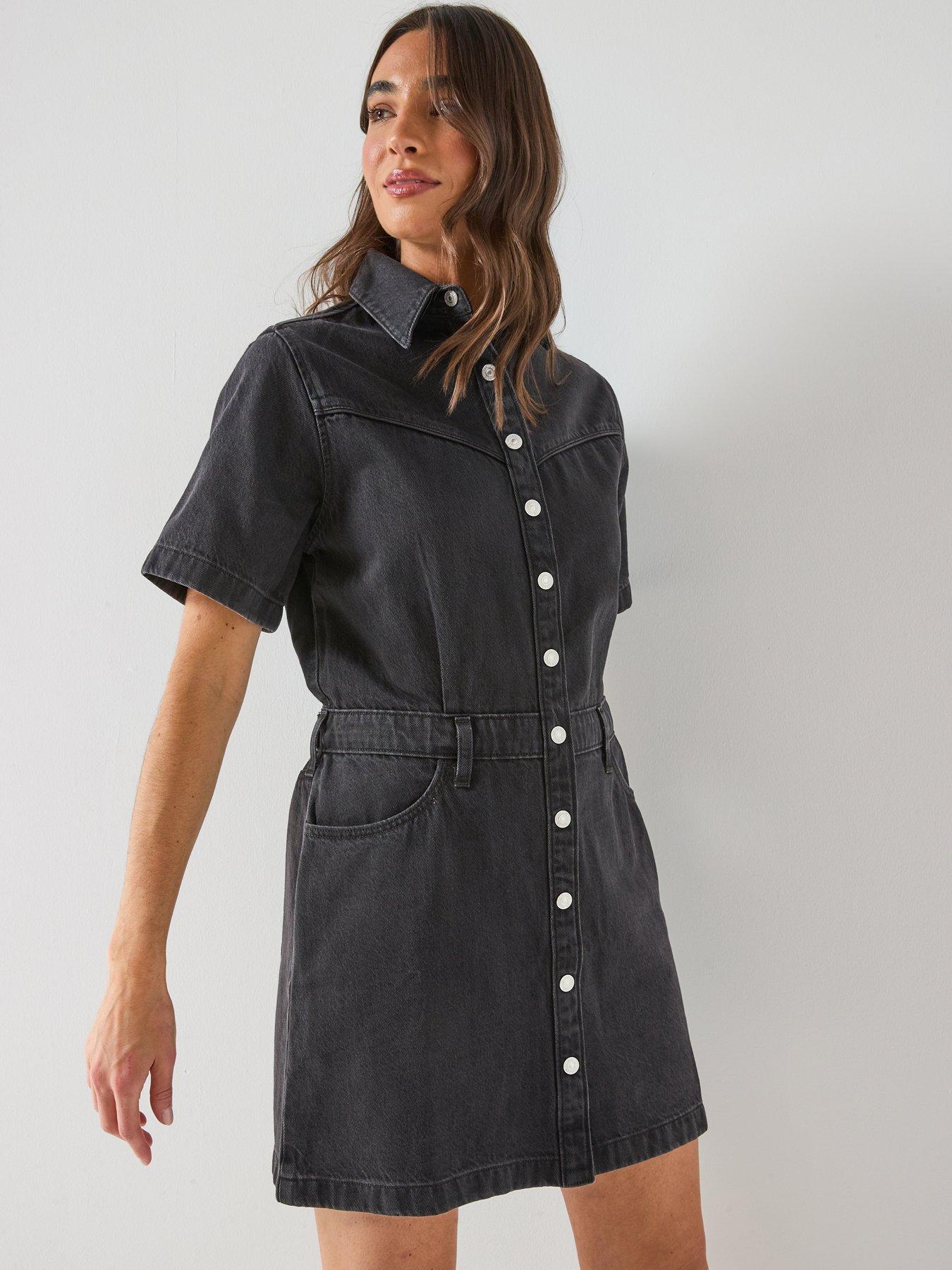  image of levis-ss-logan-western-dress
