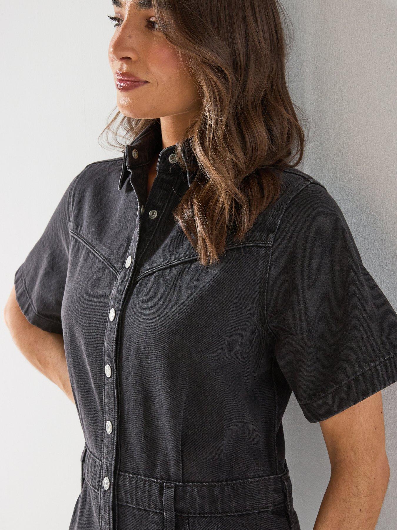  image of levis-ss-logan-western-dress