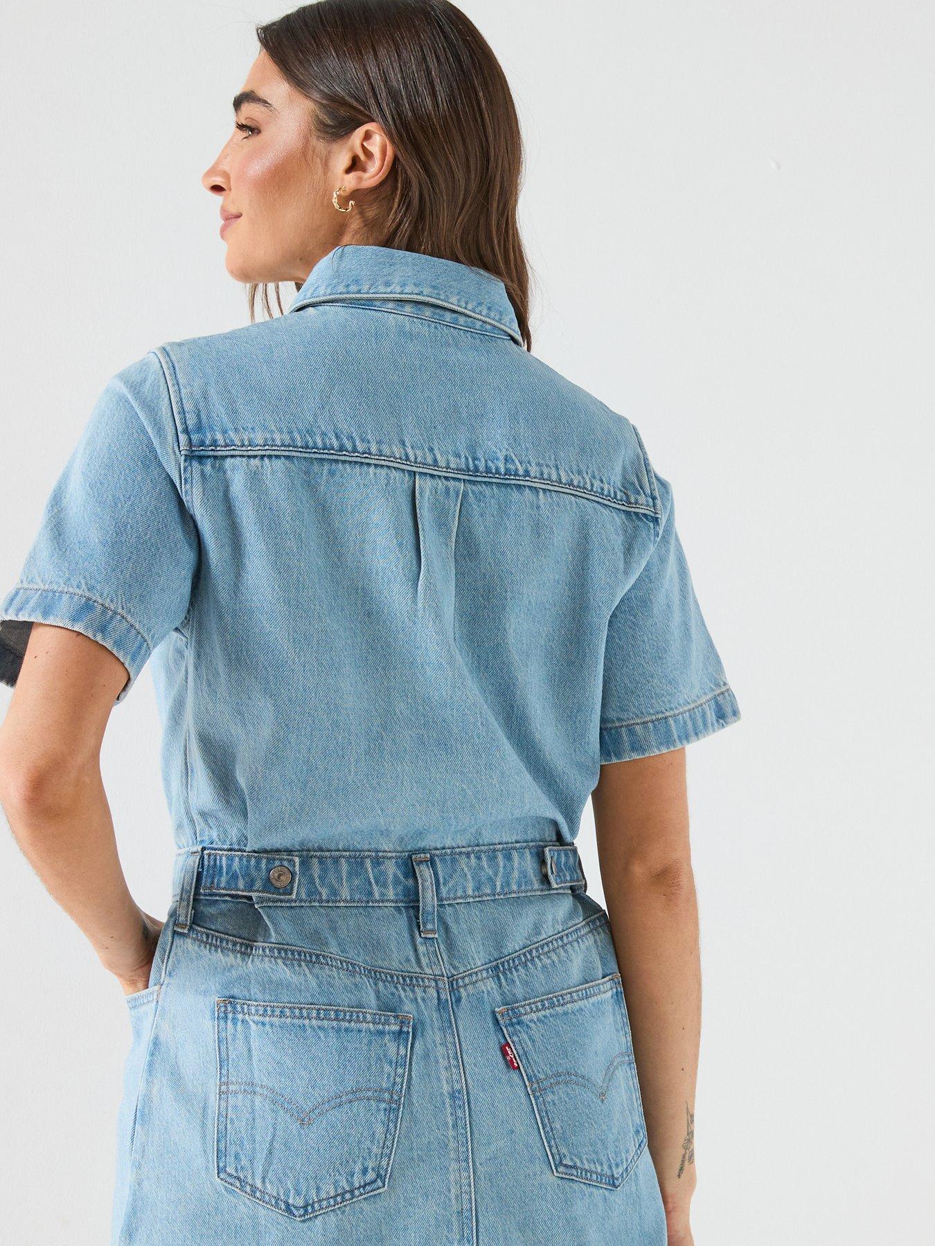  image of levis-ss-logan-western-dress