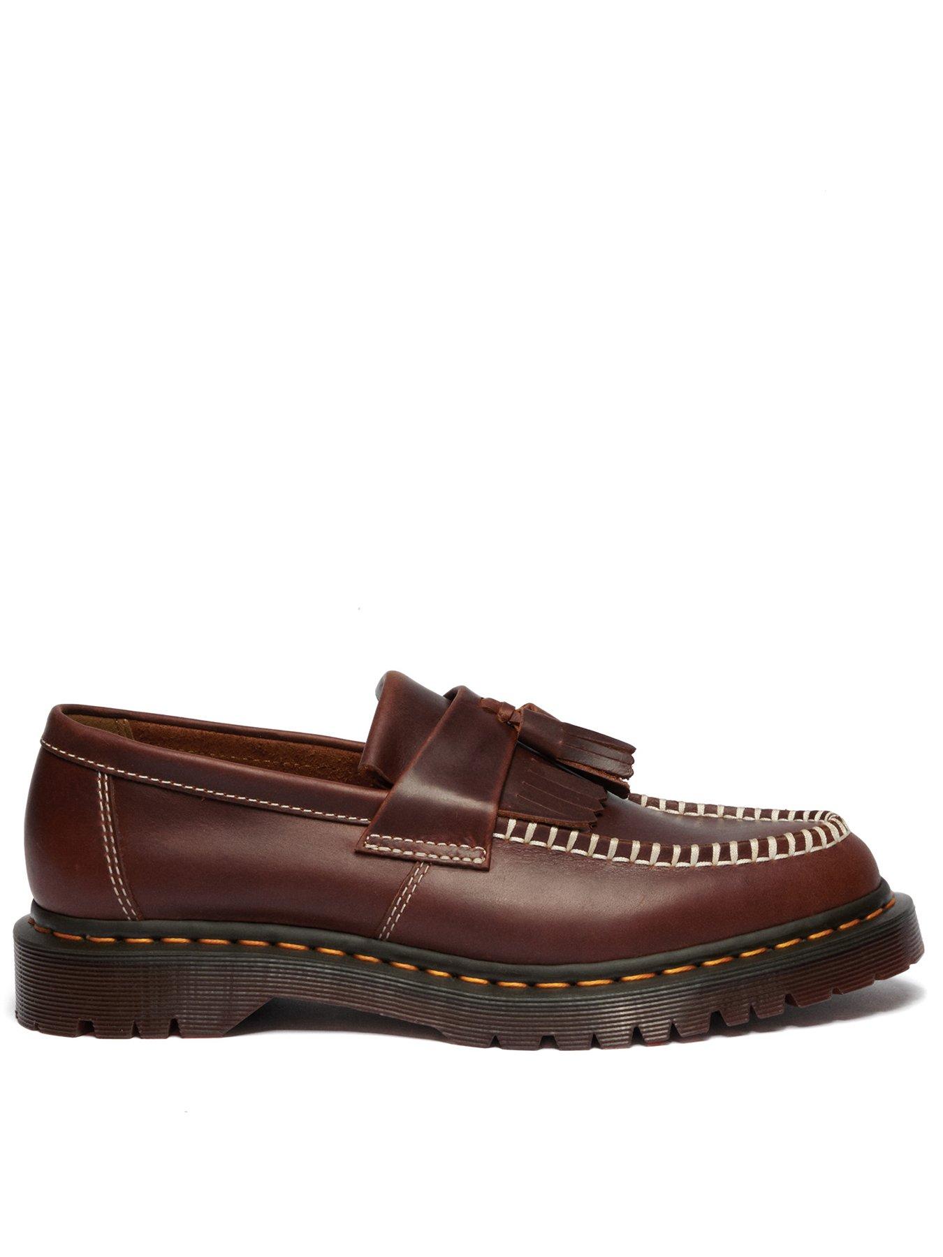 Dr Martens Adrian Ben Leather Tassel Loafer - Brown