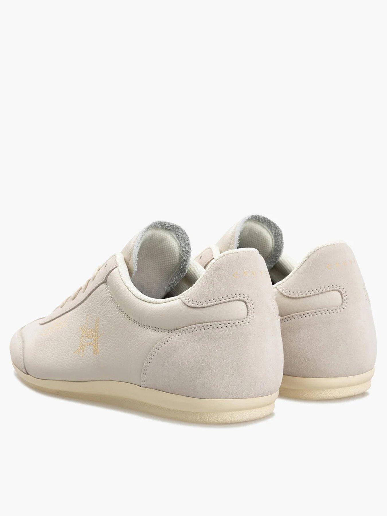  image of cruyff-recopa-low-profile-tumbled-suede-trainers
