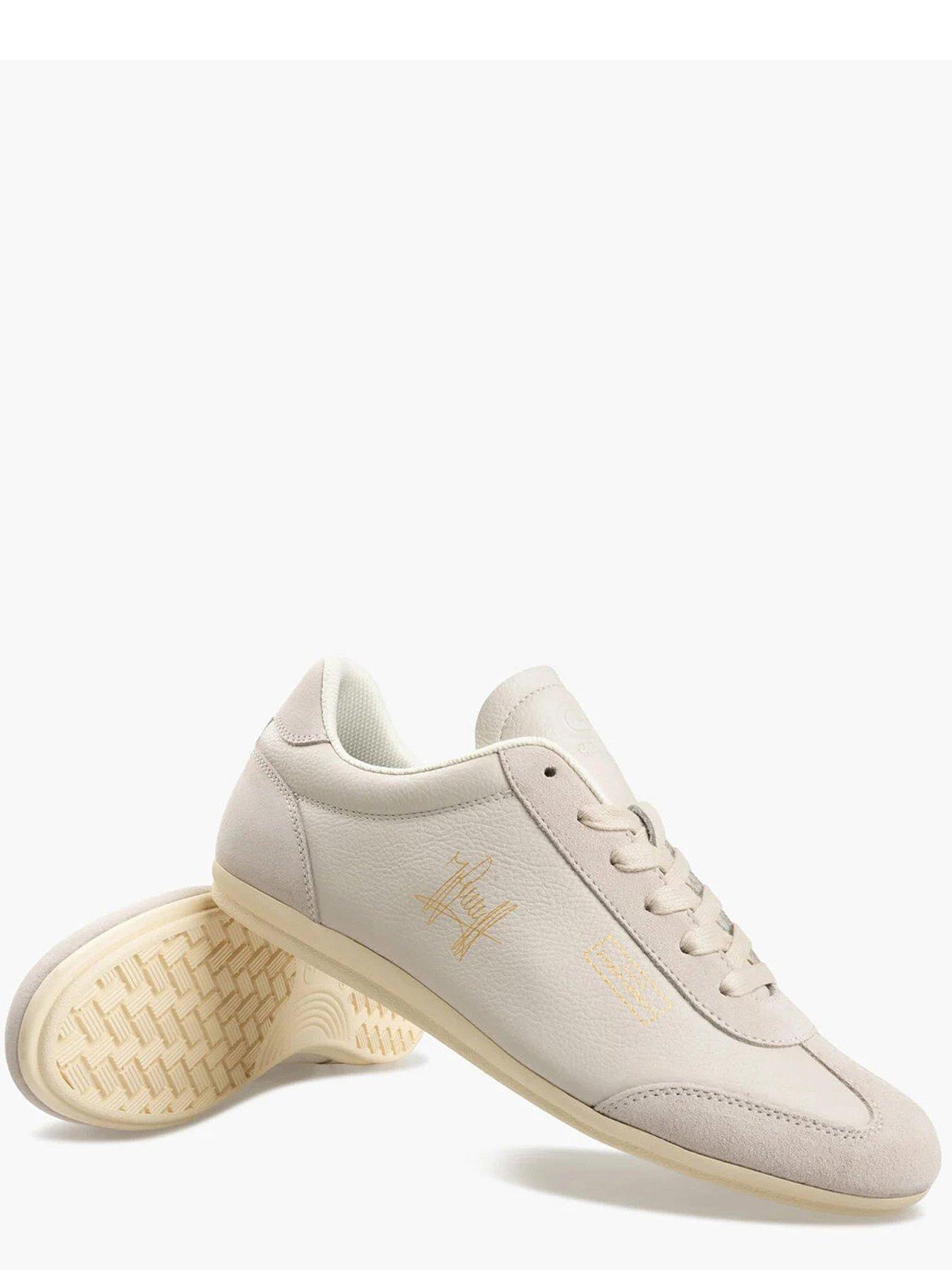 image of cruyff-recopa-low-profile-tumbled-suede-trainers