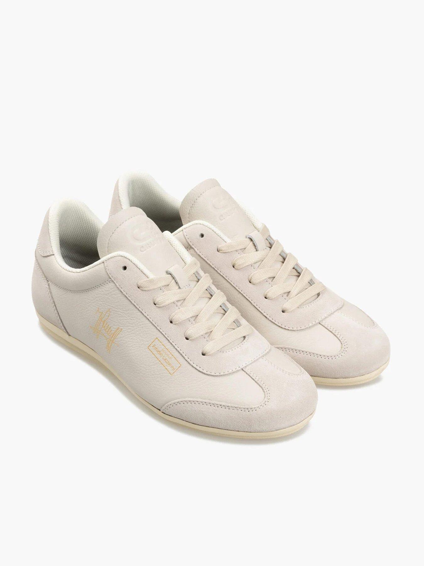  image of cruyff-recopa-low-profile-tumbled-suede-trainers