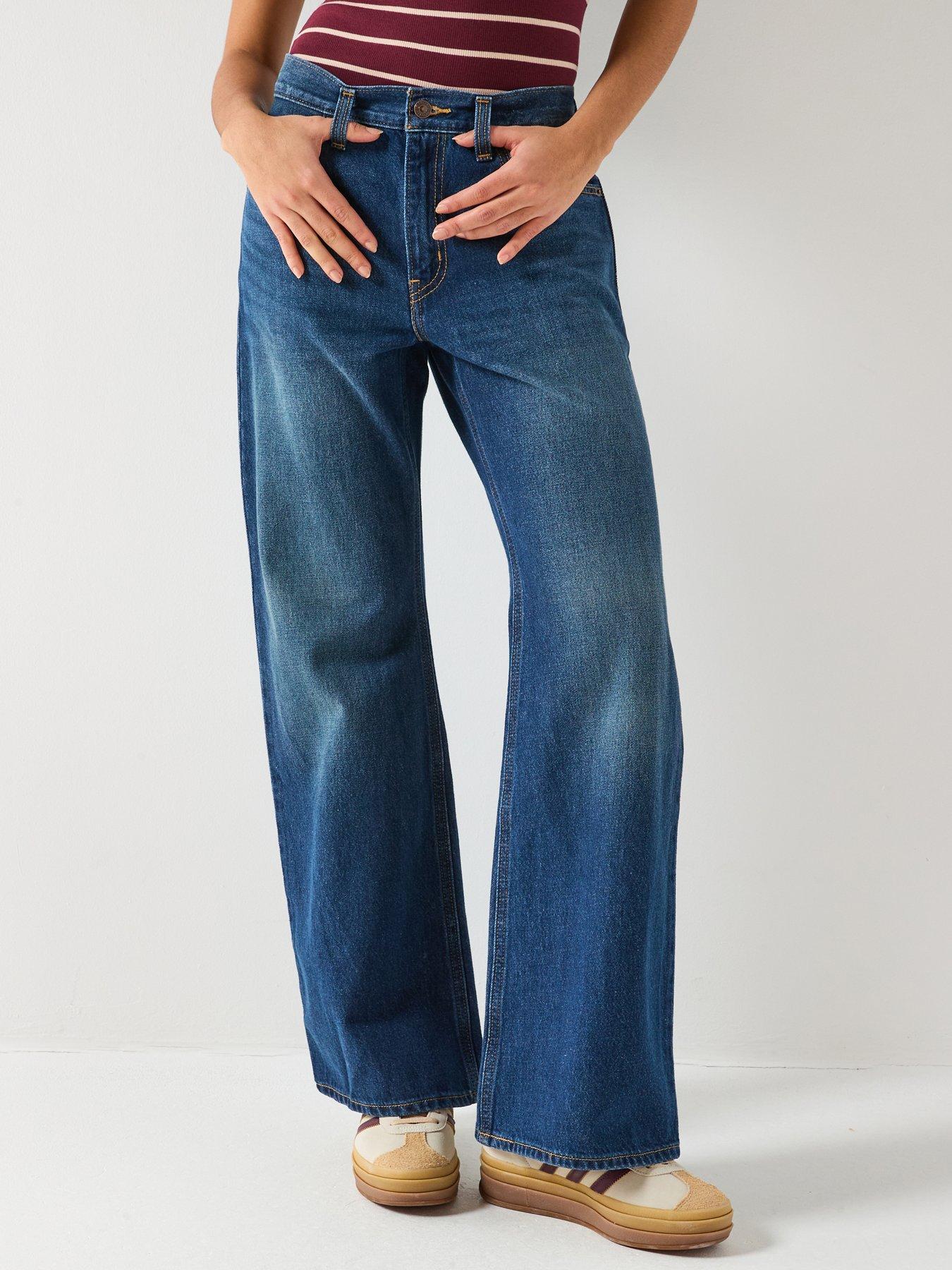 Levi's Middy Loose Boot Jeans - Blue